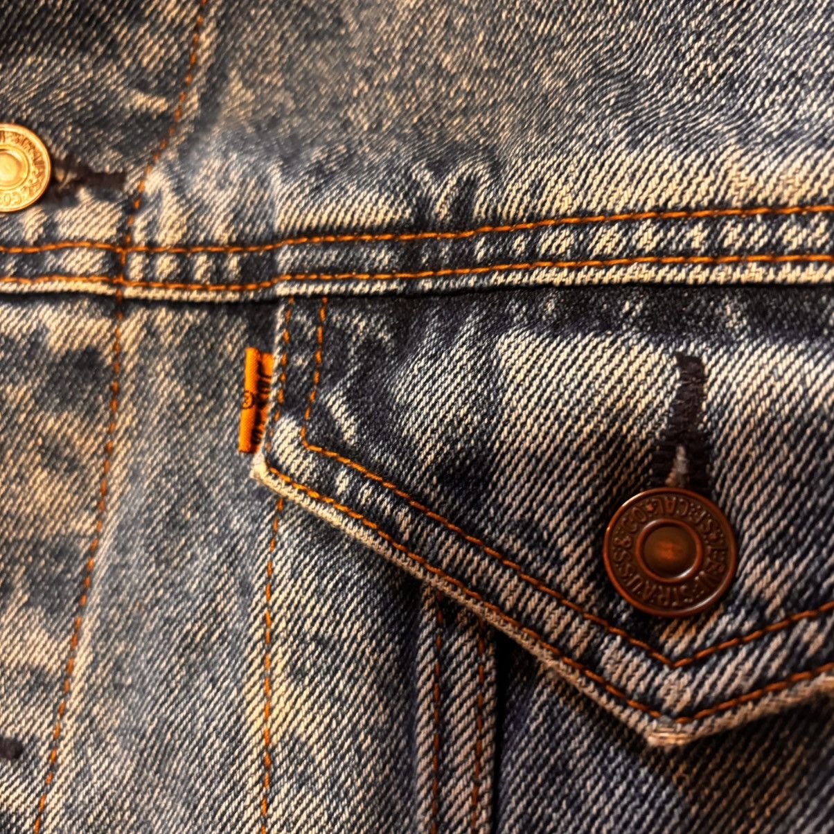 Levi's Vintage Clothing Orange Tab Levi's trucker jacket Size US L / EU 52-54 / 3 - 4 Thumbnail