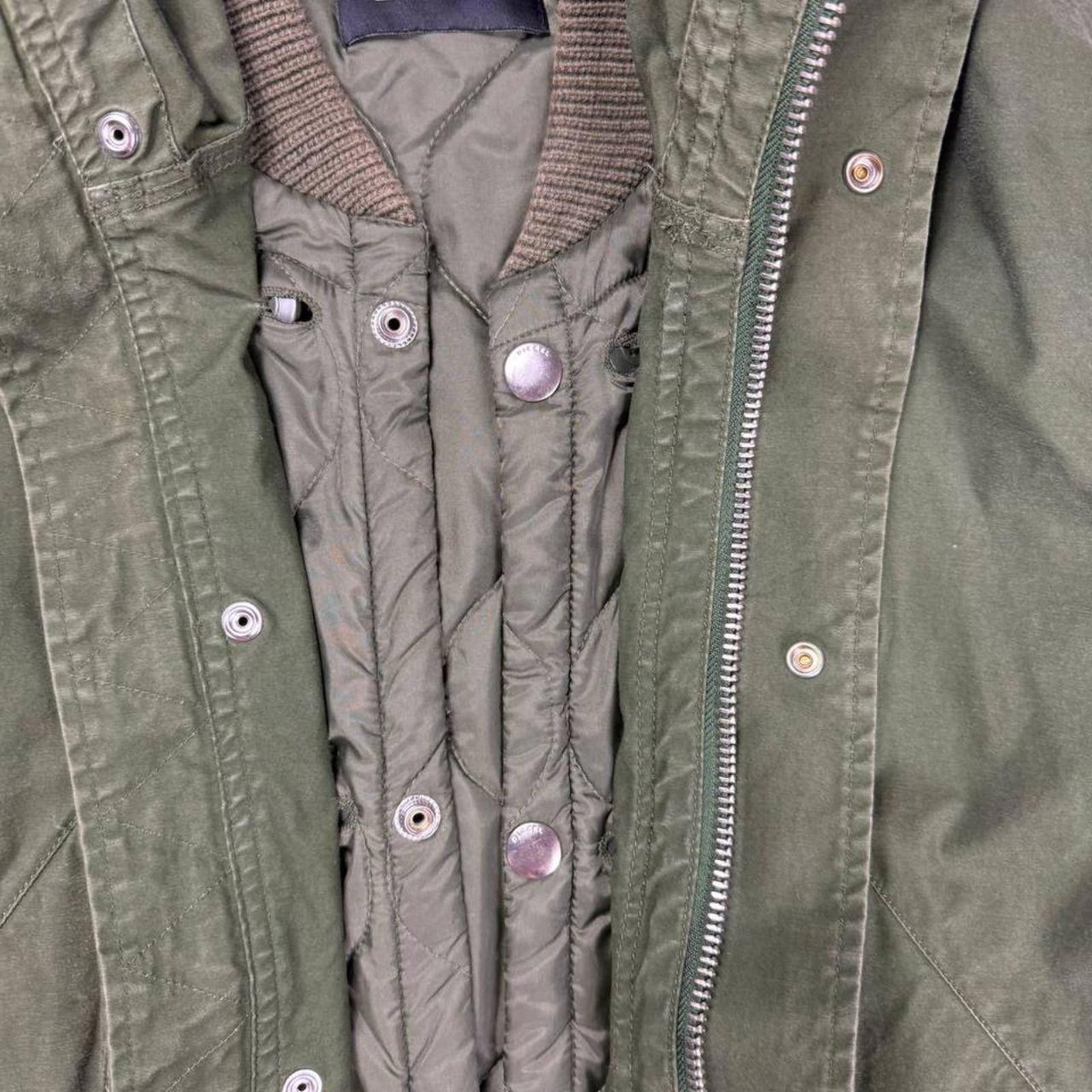Diesel Diesel Men's Khaki Jacket Size US L / EU 52-54 / 3 - 3 Thumbnail