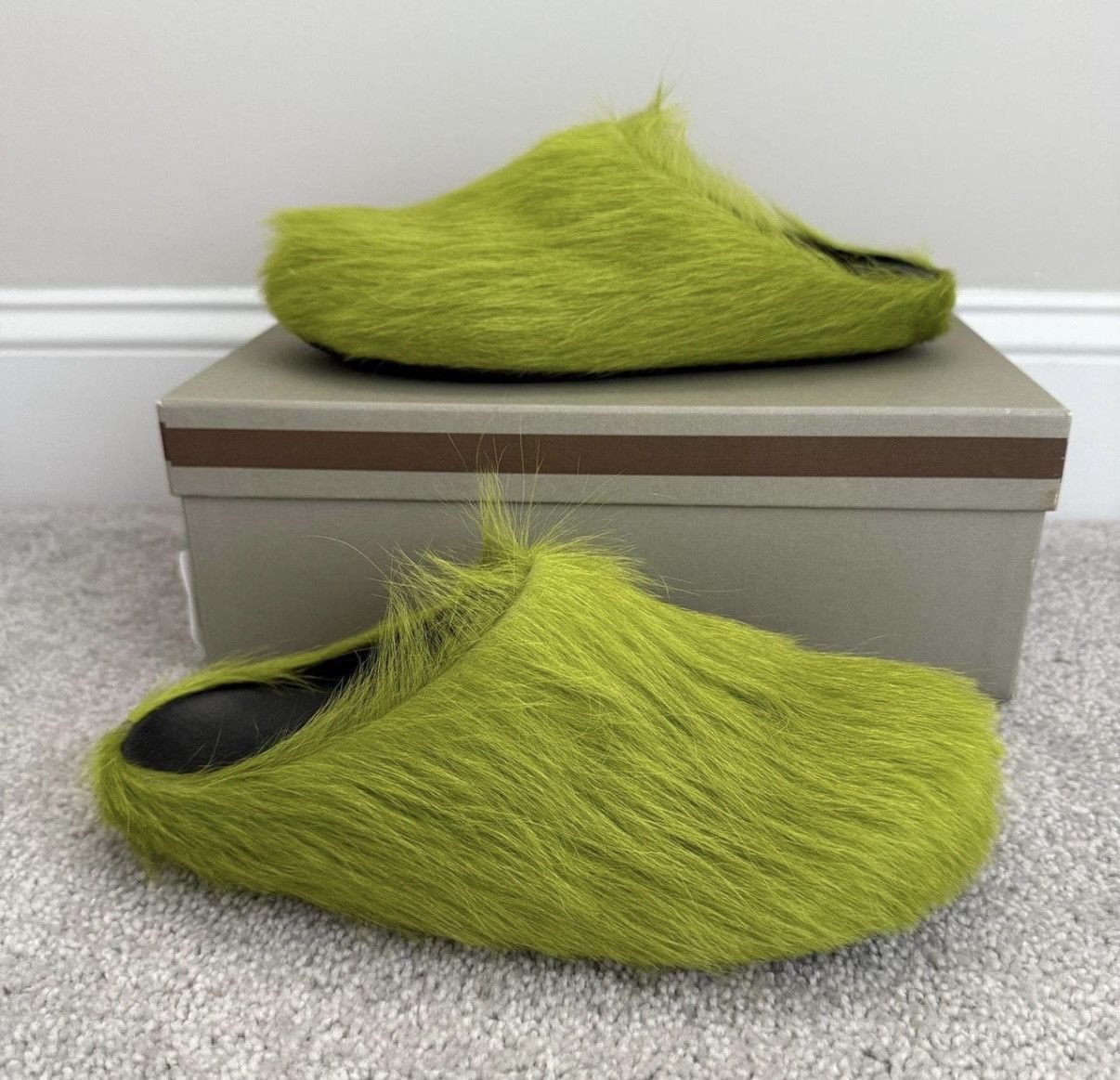 Marni Marni Sabot Green Size US 7 / EU 40 - 1 Thumbnail