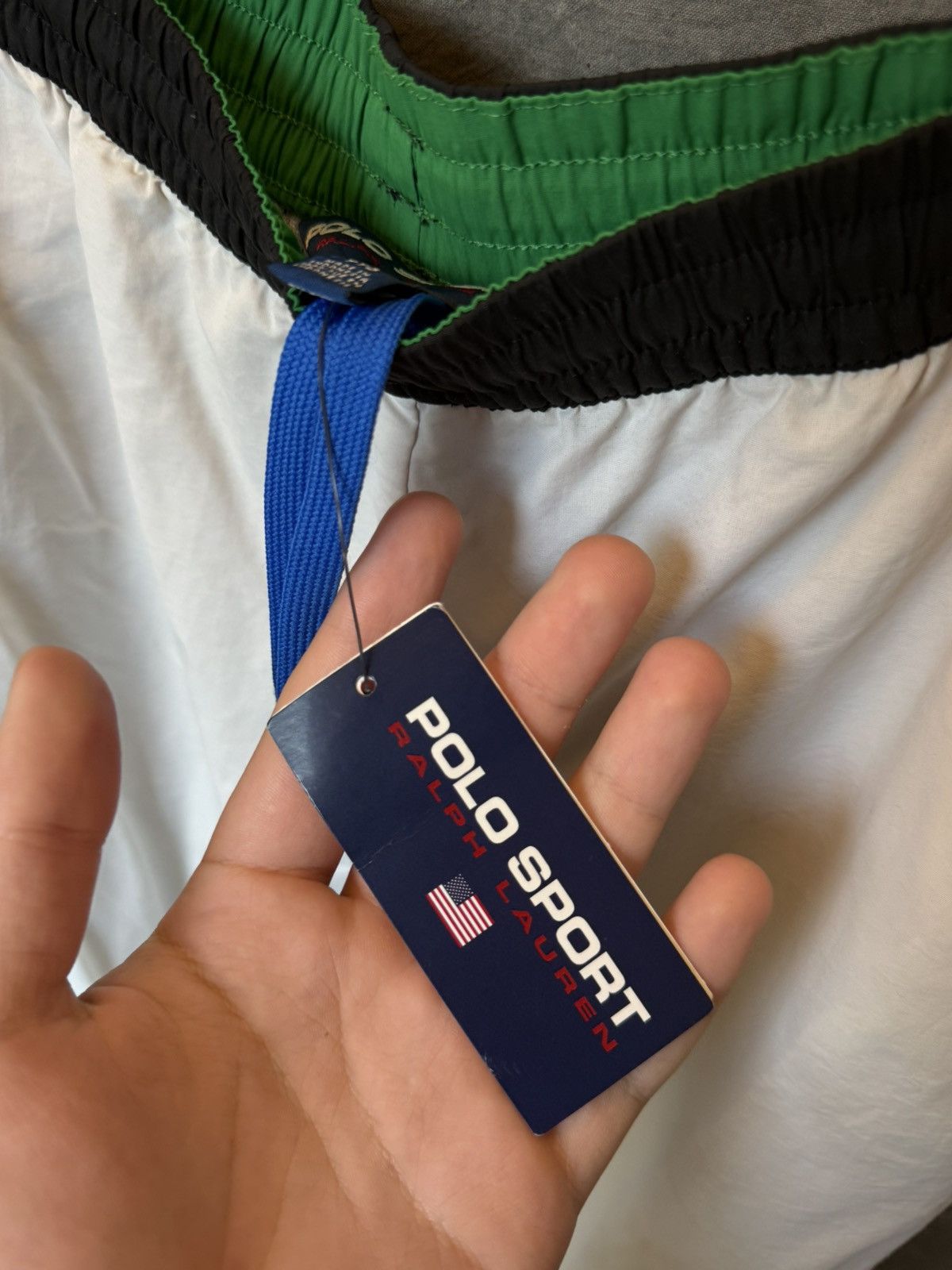 Polo Ralph Lauren × Vintage Vintage Polo Sport track nylon pants y2k style Size US 38 / EU 54 - 5 Thumbnail