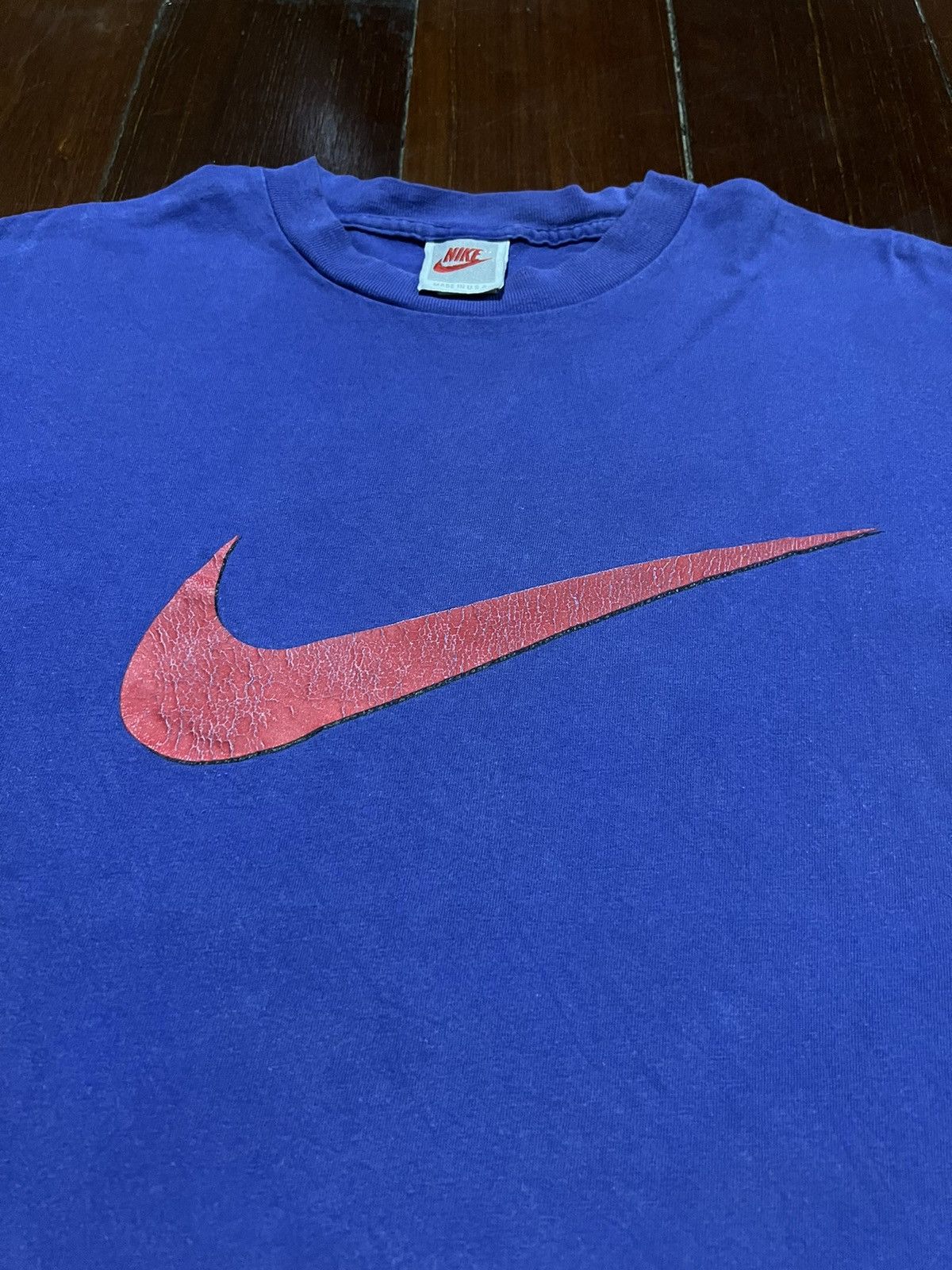 Nike × Vintage Vintage Nike Swoosh 90s Size US M / EU 48-50 / 2 - 3 Thumbnail