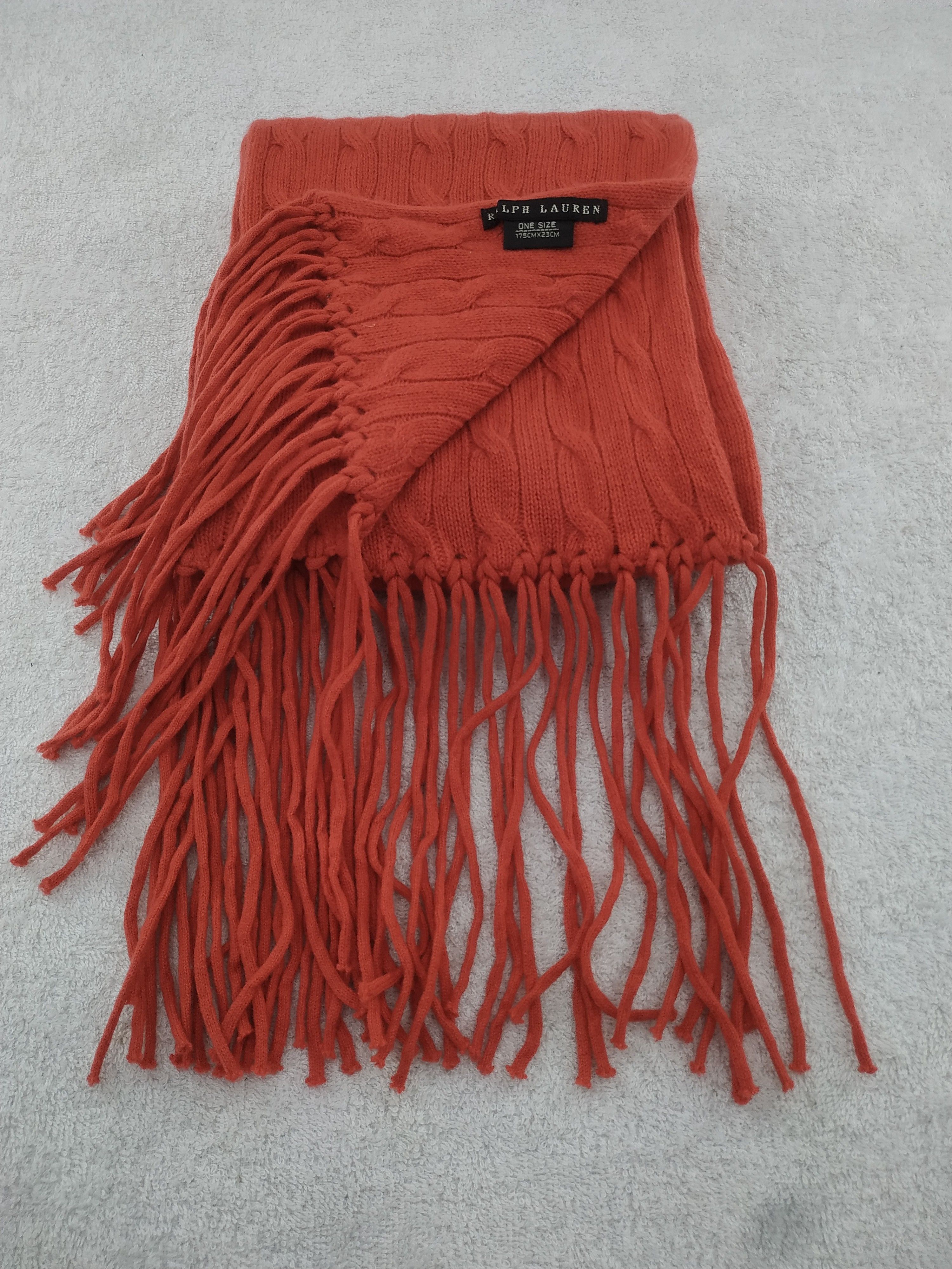 Ralph Lauren Vintage Ralph Lauren Scarf/Muffler/Neckwear MF086 Size ONE SIZE - 4 Thumbnail
