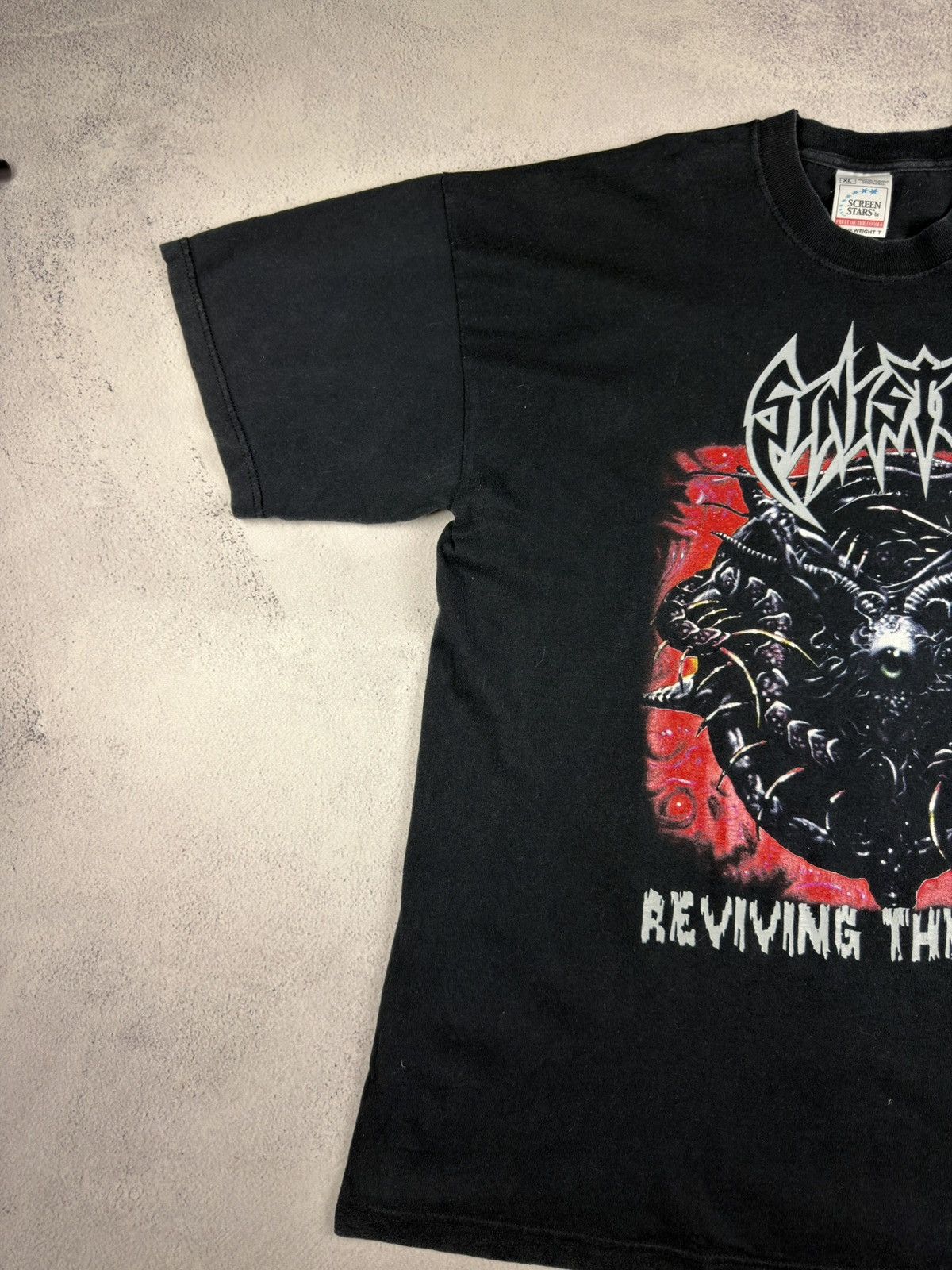 Other Vintage Sinister Reviving The Dead Album T-Shirt Size XL Size US XL / EU 56 / 4 - 4 Thumbnail