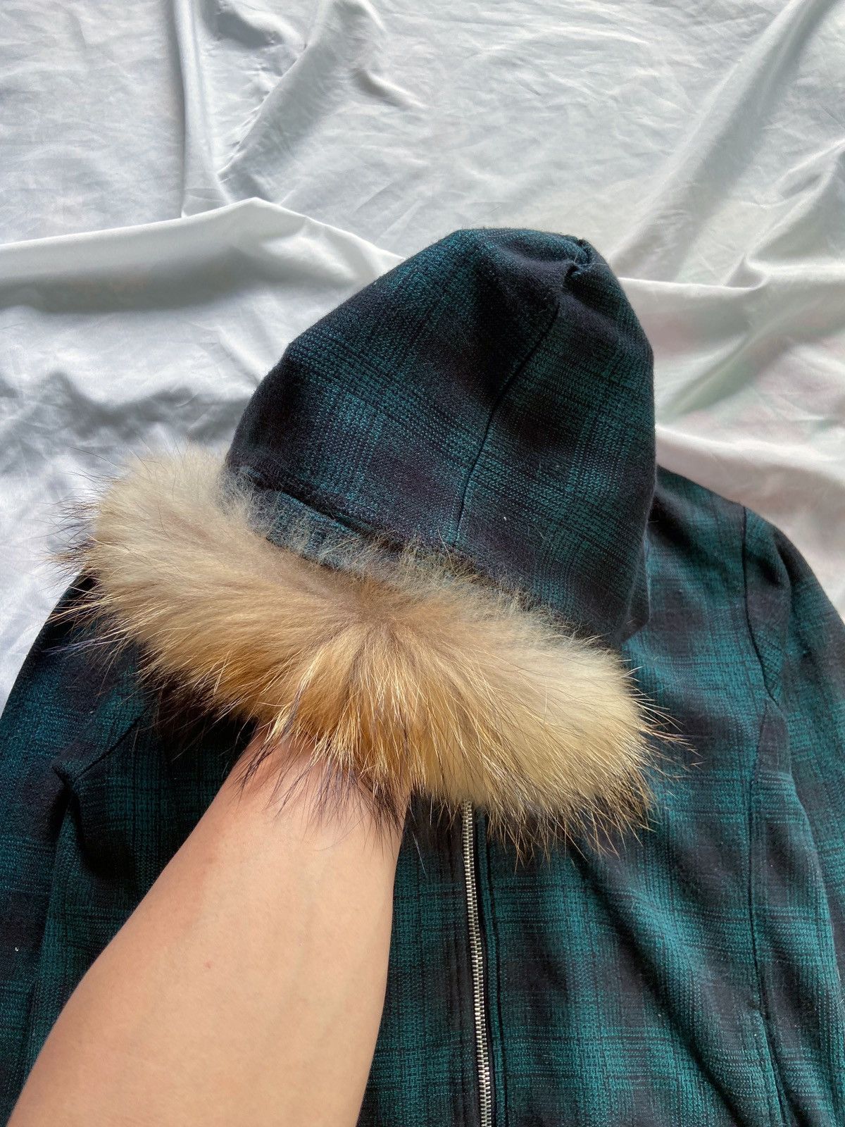 Japanese Brand PUNK STYLE NOTA BENE FUR ZIP HOODIE Size US S / EU 44-46 / 1 - 8 Thumbnail