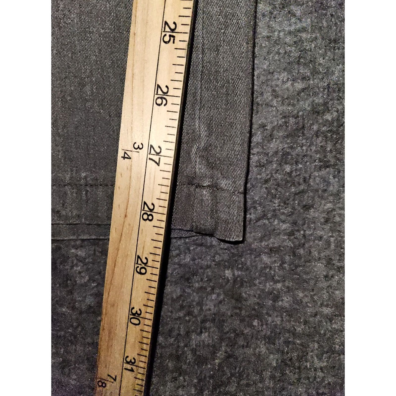 Volcom Volcom Vmonty Chino Pants Men 32 Gray Low Rise Straight Logo Pockets Casual/Workwear Size US 32 / EU 48 - 5 Thumbnail