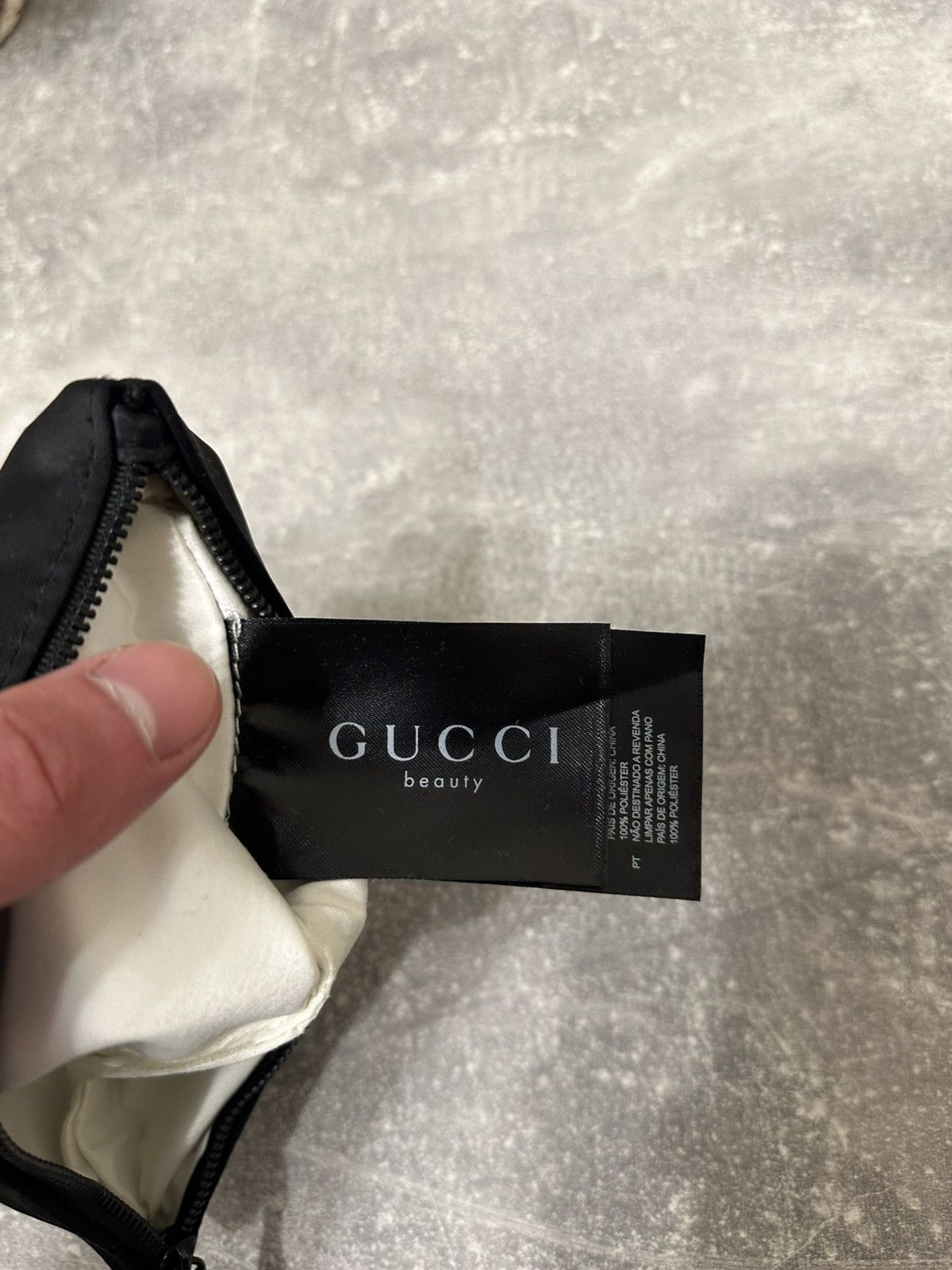 Gucci Gucci velty Pouch Black Nylon Gucci Size ONE SIZE - 5 Thumbnail