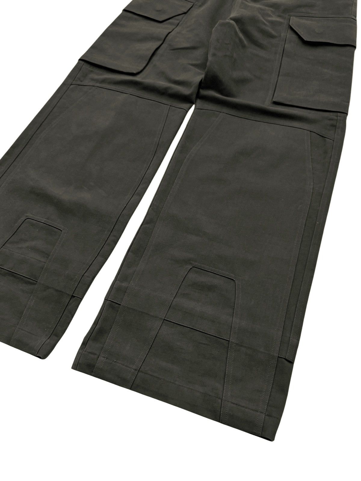 Rick Owens Tailored Cargo Trouser Dark Dust Pants Size US 32 / EU 48 - 4 Thumbnail