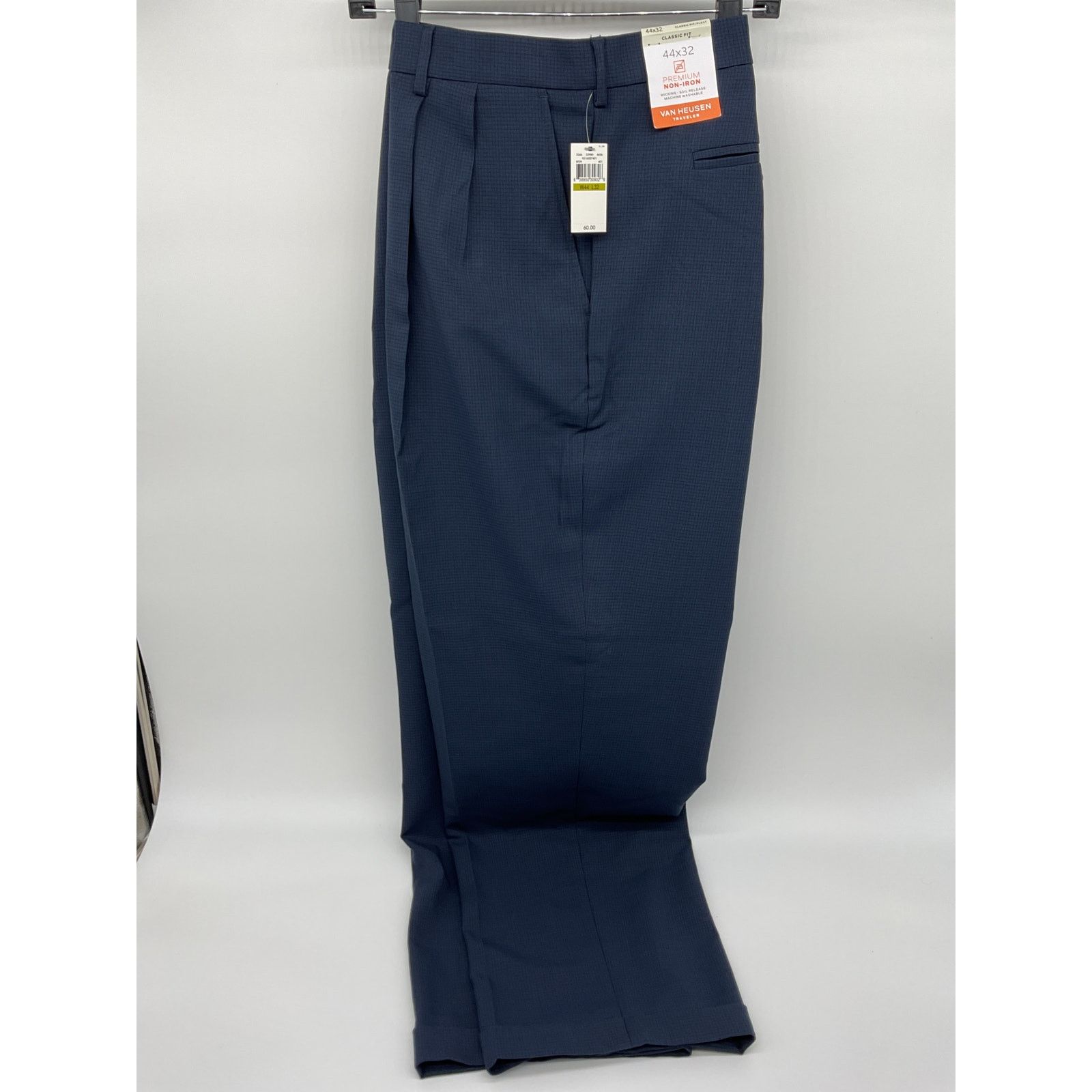 van heusen slim fit dress pants Flex Fit Ultra Wrinkle Free Straight Leg Pant Duke Blue / 29IN / 32 main image 0