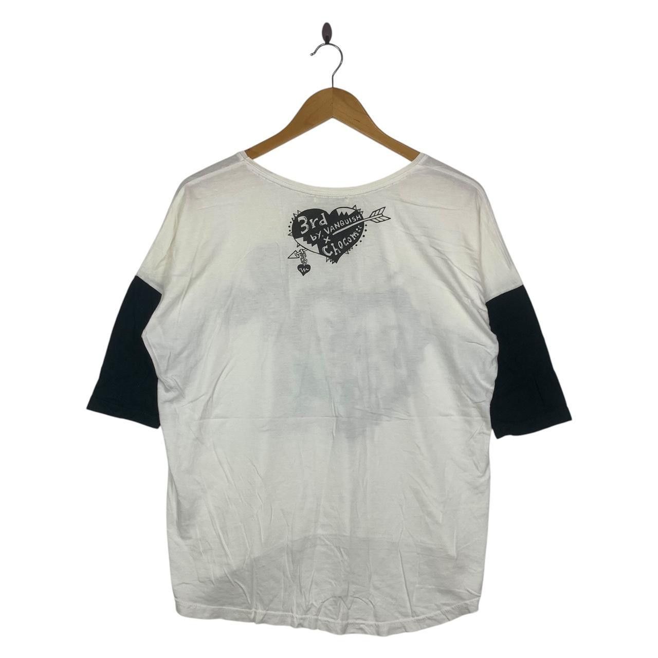 Vanquish VANQUISH 3RD x CHOCO MAGAZINE Doki Doki Tee Shirt Top Size L / US 10 / IT 46 - 4 Thumbnail