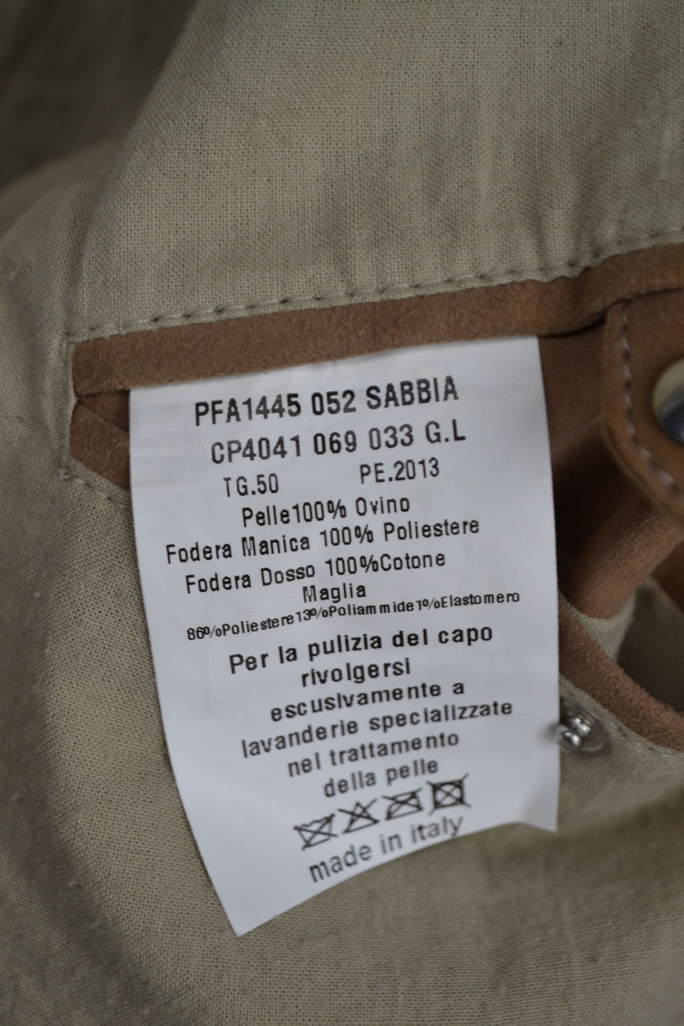 Paciotti Cesare Paciotti 4US Suede Leather Bomber Jacket 50 M Sabbia Size US M / EU 48-50 / 2 - 15 Thumbnail