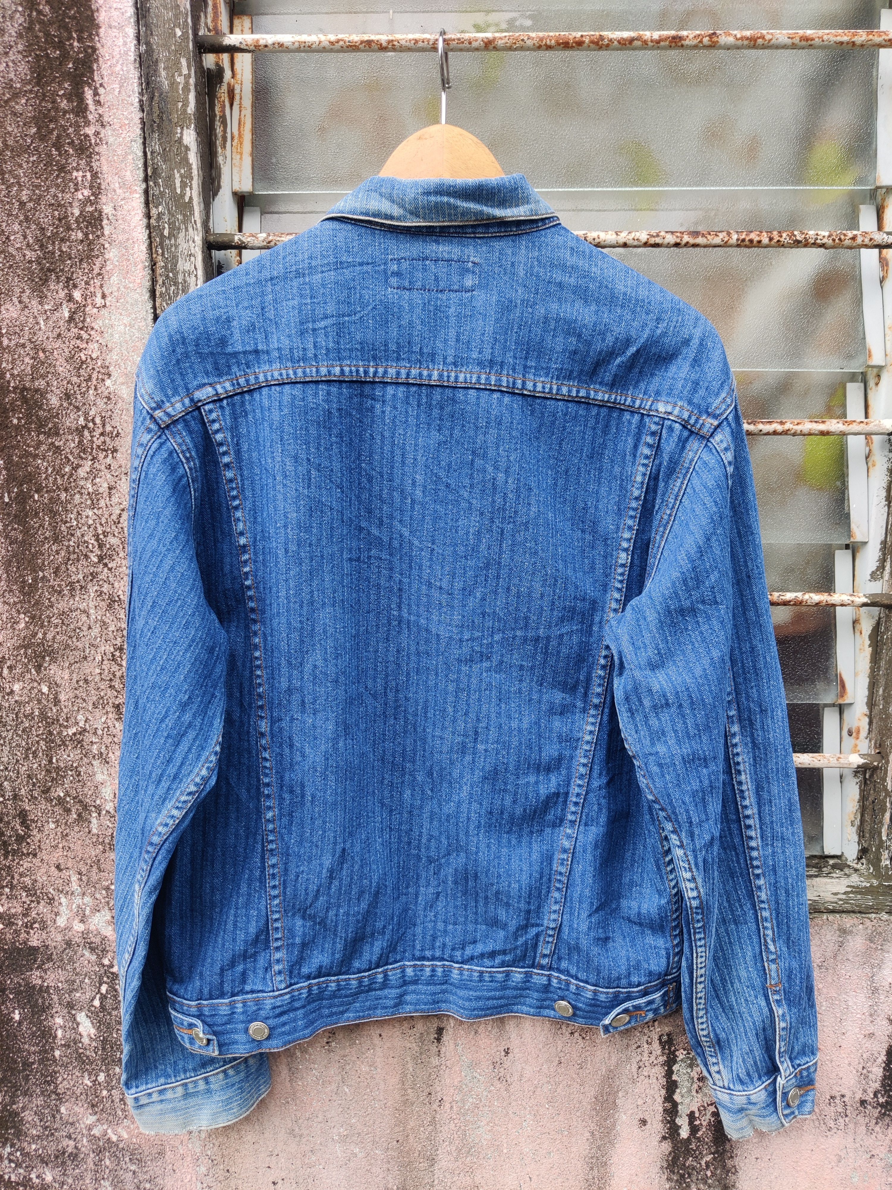 Vintage Vintage Archive Rare Pesanteur Denim Jacket Size US M / EU 48-50 / 2 - 4 Thumbnail