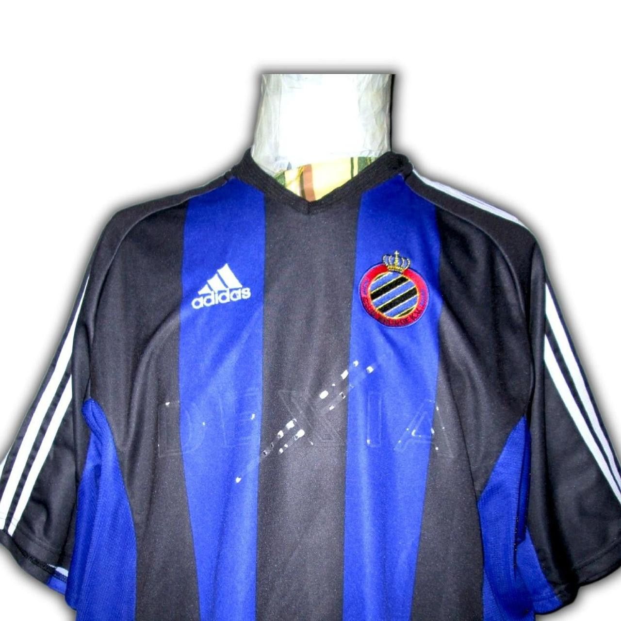 Adidas Club Brugge Kv Belgium 2002 2003 2004 Home Shirt Jersey Size US XL / EU 56 / 4 - 1 Thumbnail