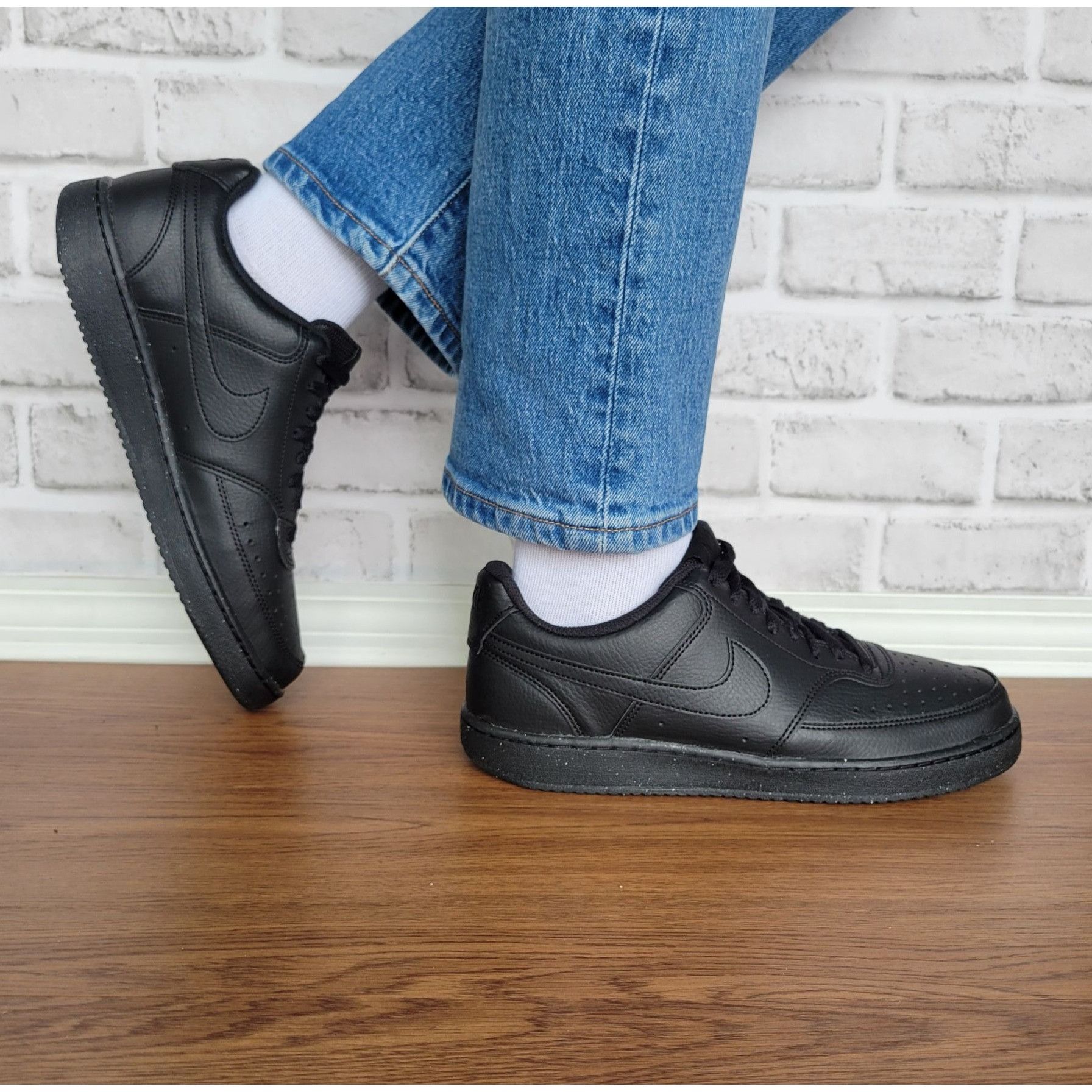 Nike All Court SP / A.P.C Black Size 9 A.P.C. × Nike Nike X A.P.C. All Court SP Shoes | Grailed main image 4