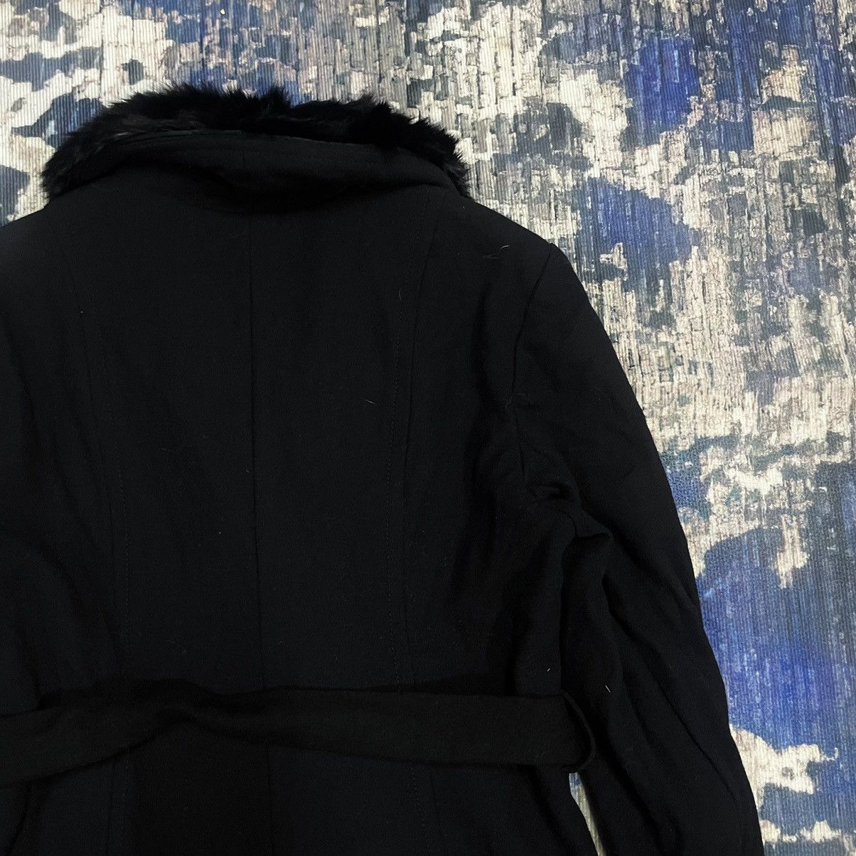 14th Addiction S.R. Gall Tokyo Gothic Punk Fur Coat Button Rick Owens Style Size XS / US 0-2 / IT 36-38 - 11 Thumbnail
