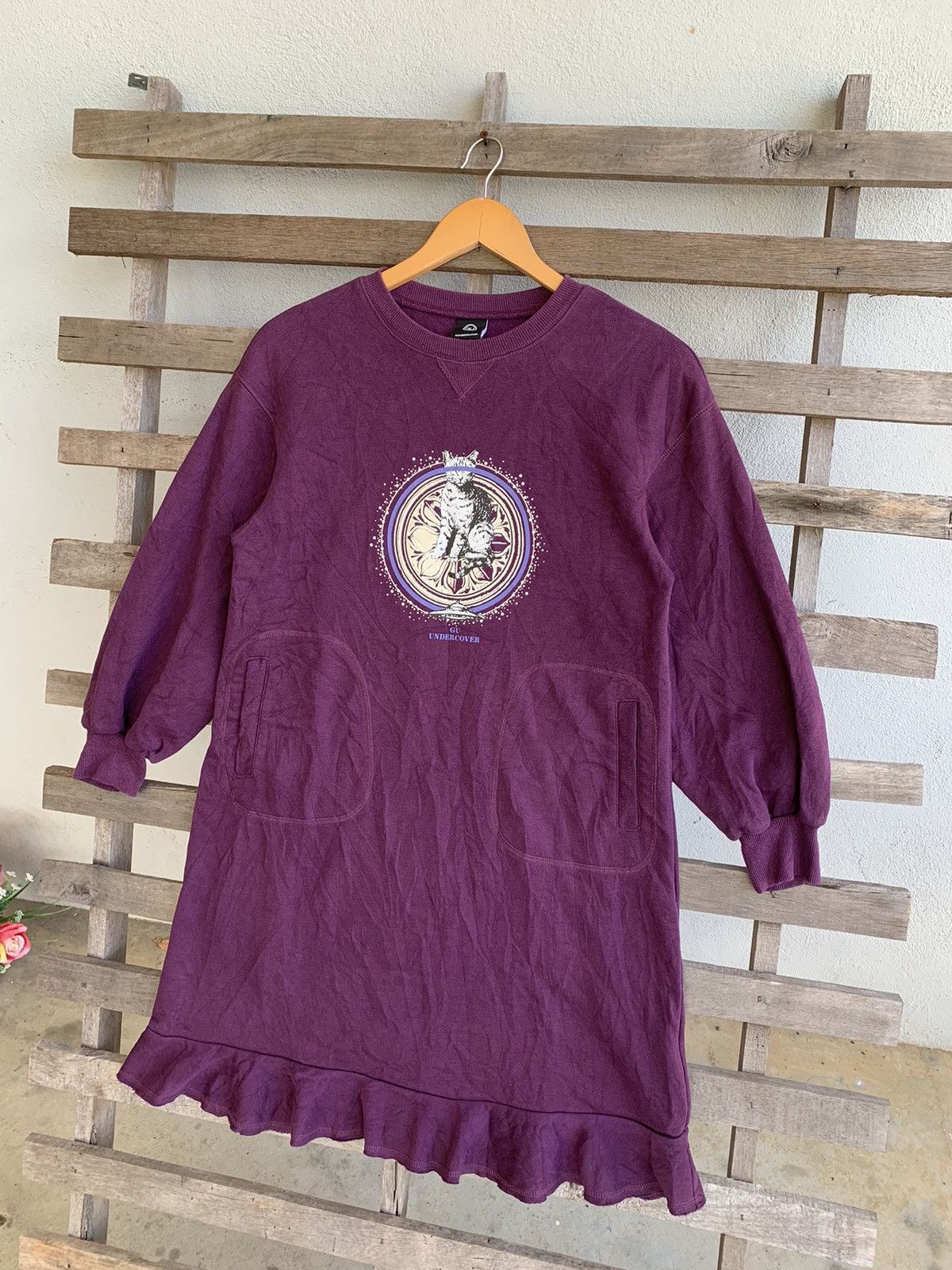 GU × Undercover 🔥Steals🔥 GU X undercover cat long sweatshirt Size S / US 4 / IT 40 - 3 Thumbnail