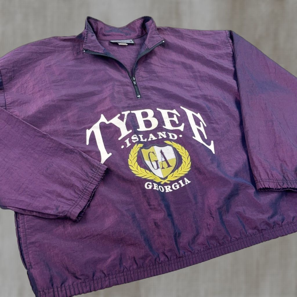 Vintage VINTAGE Venini Purple Surf Jacket Windbreaker XS? Size US XL / EU 56 / 4 - 1 Thumbnail