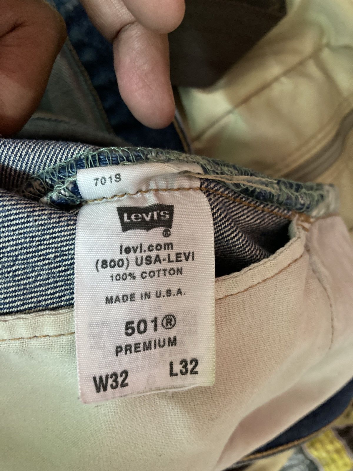 Japanese Brand The Flat Head x Levi's 501 jean Size US 32 / EU 48 - 14 Thumbnail