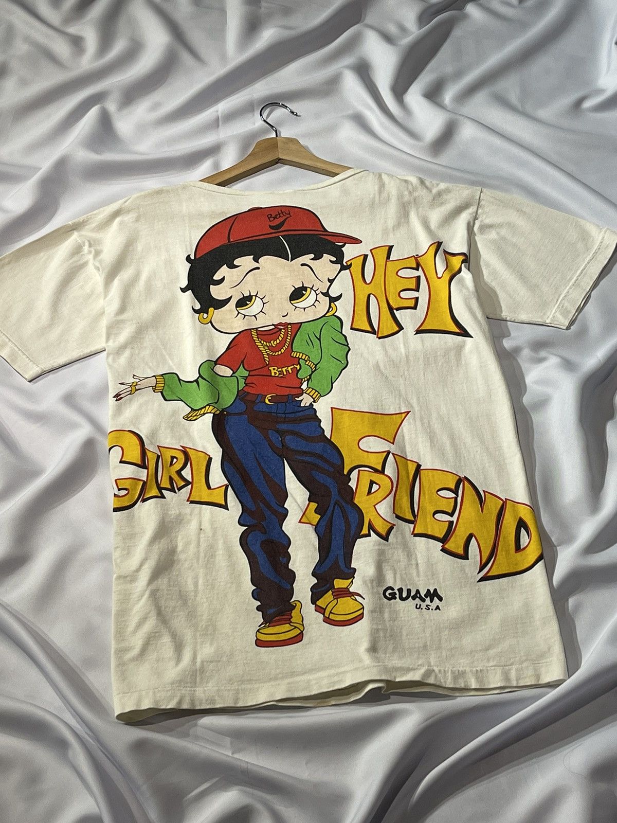 Vintage VINTAGE BETTY BOOP US TEE Size US XL / EU 56 / 4 - 5 Thumbnail