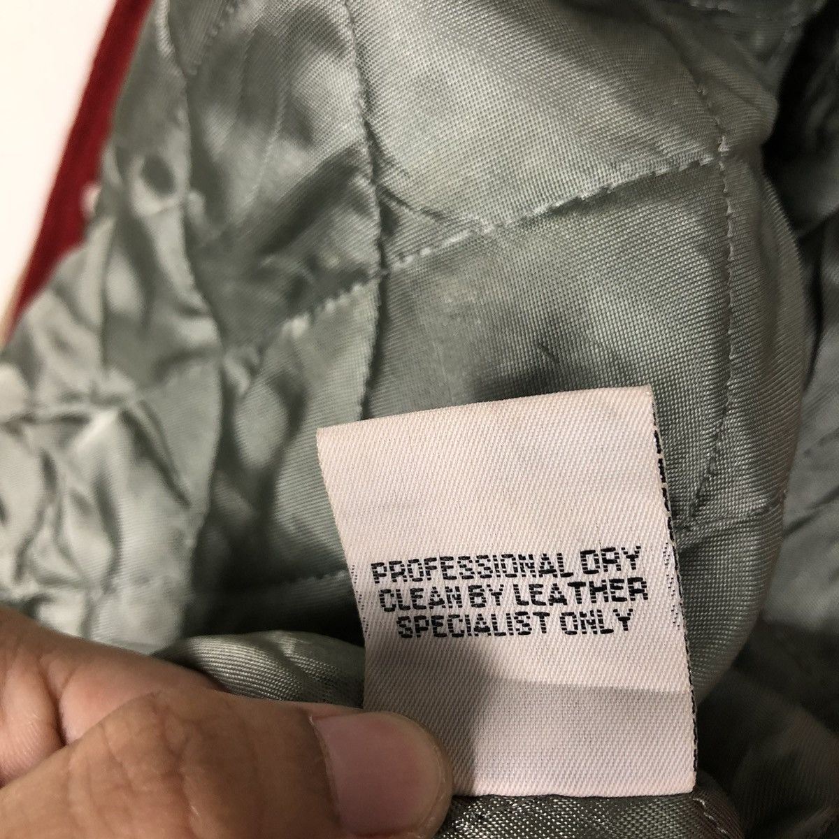 Golden Bear 🔥VTG VARSITY JUMPER BOMBER JACKET LEATHER GOLDEN BEAR USA Size US L / EU 52-54 / 3 - 22 Thumbnail