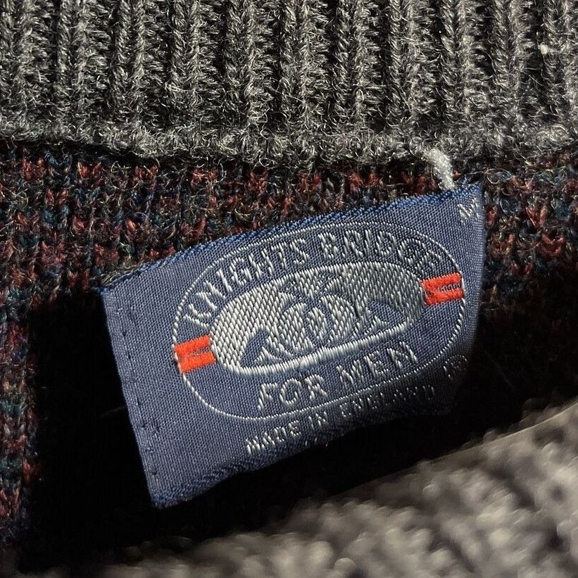 Knightsbridge Vintage Men’s Knights Bridge Wool Blend Sweater M Pullover Size US M / EU 48-50 / 2 - 7 Thumbnail