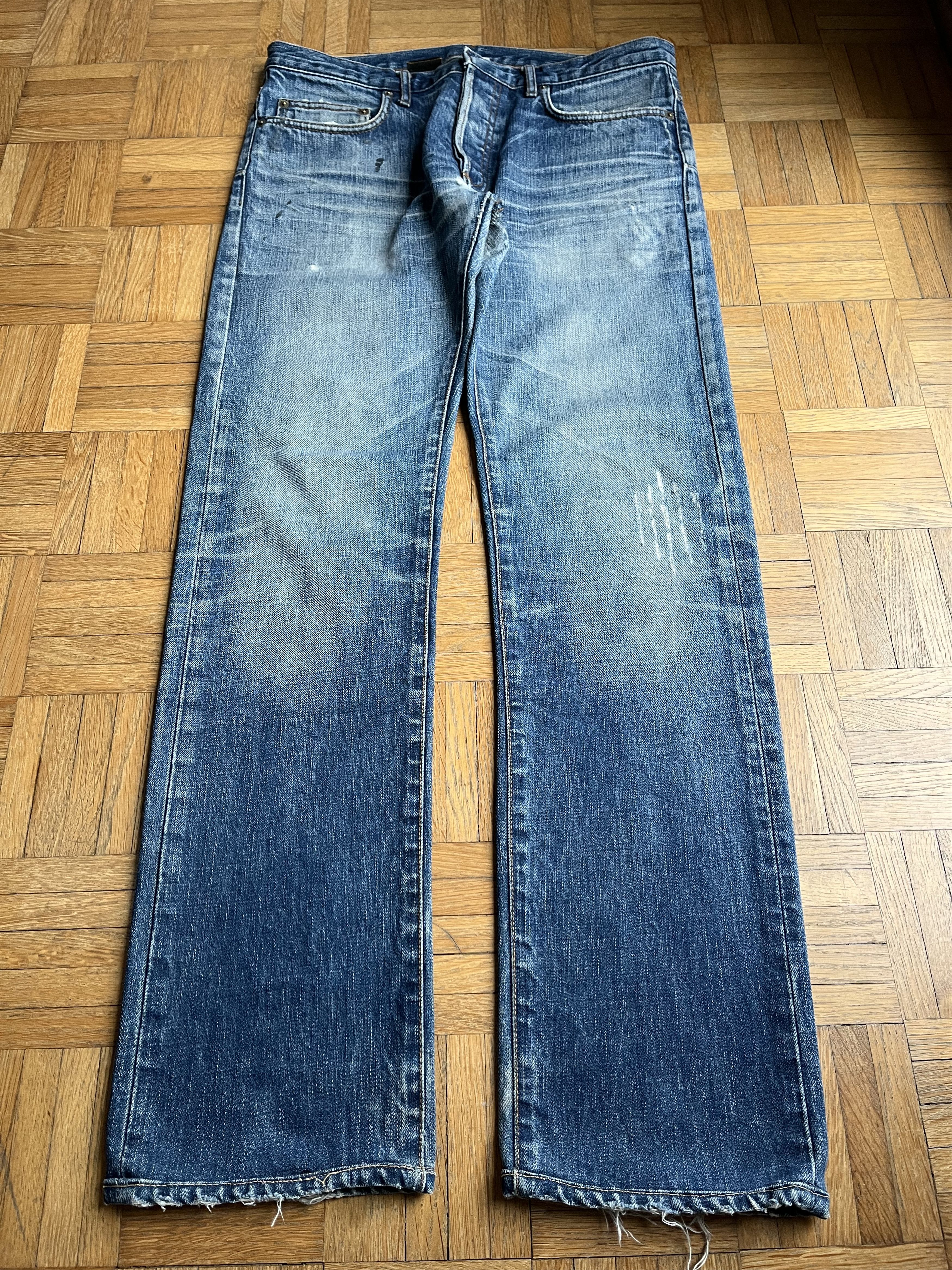 Dior × Hedi Slimane Dior Homme ss07 “Spiderweb” Denim | Grailed