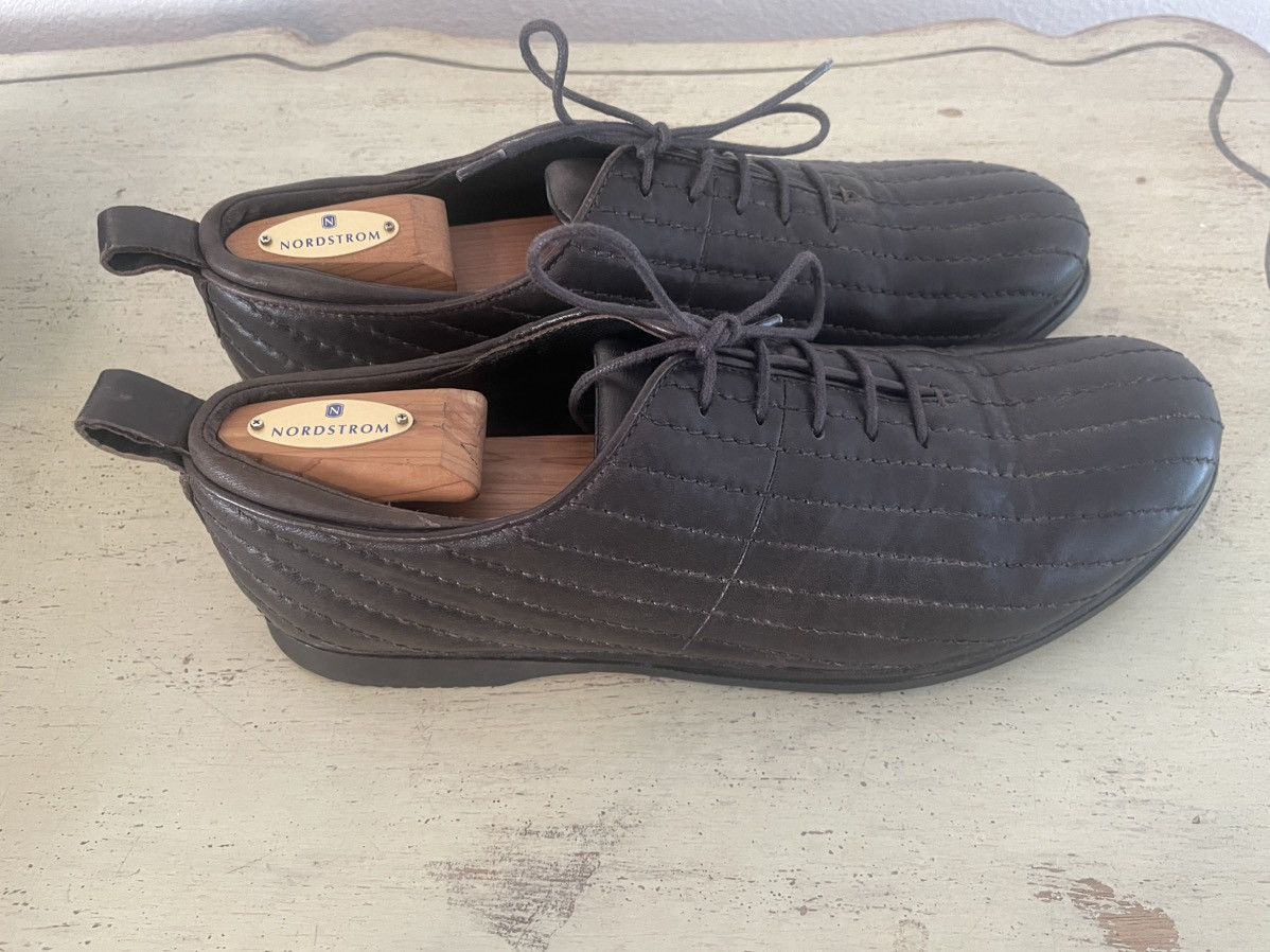 Jil Sander Quilted Channel Stitch Bowlers Size US 9 / EU 42 - 4 Thumbnail