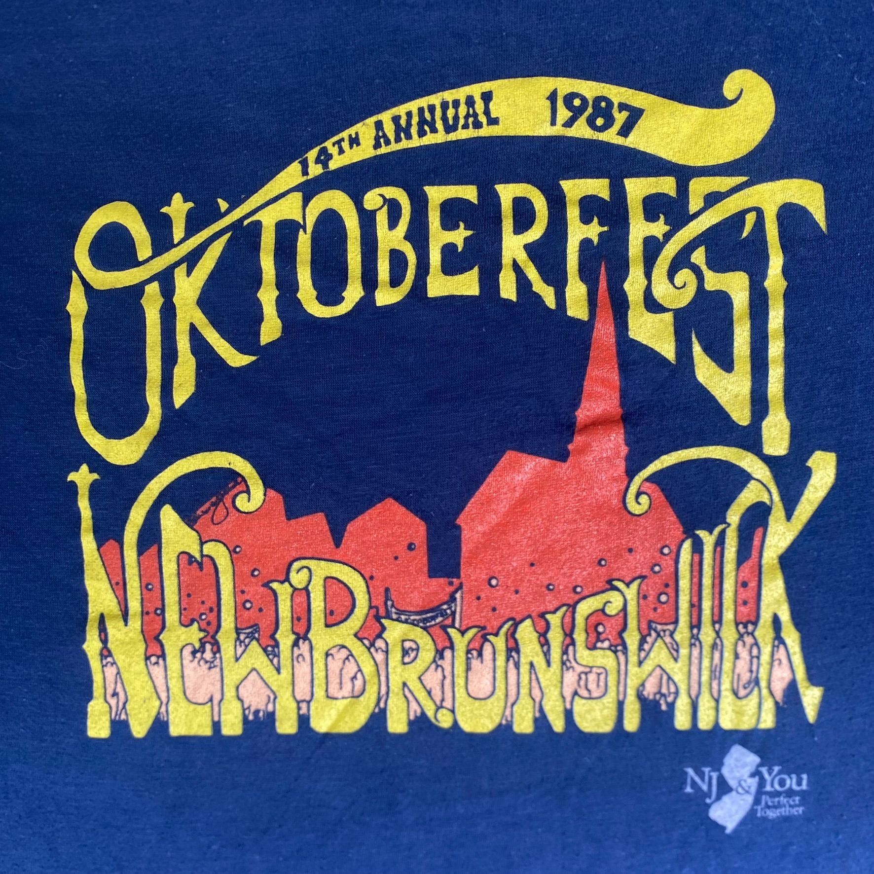 Vintage Vintage 80s Oktoberfest Festival Shirt Single Stitch Tee Size US M / EU 48-50 / 2 - 3 Thumbnail