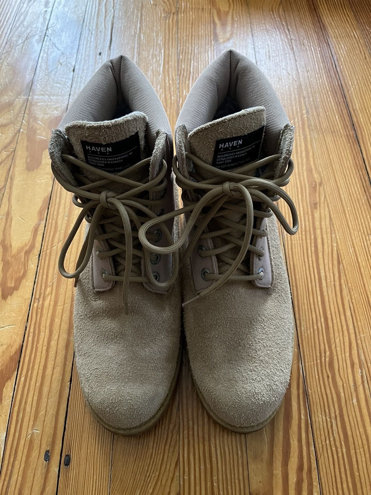 Haven × Timberland Timberland Haven GTX Goretex Military Combat 6 Inch Boot Tan Size US 10 / EU 43 - 4 Thumbnail