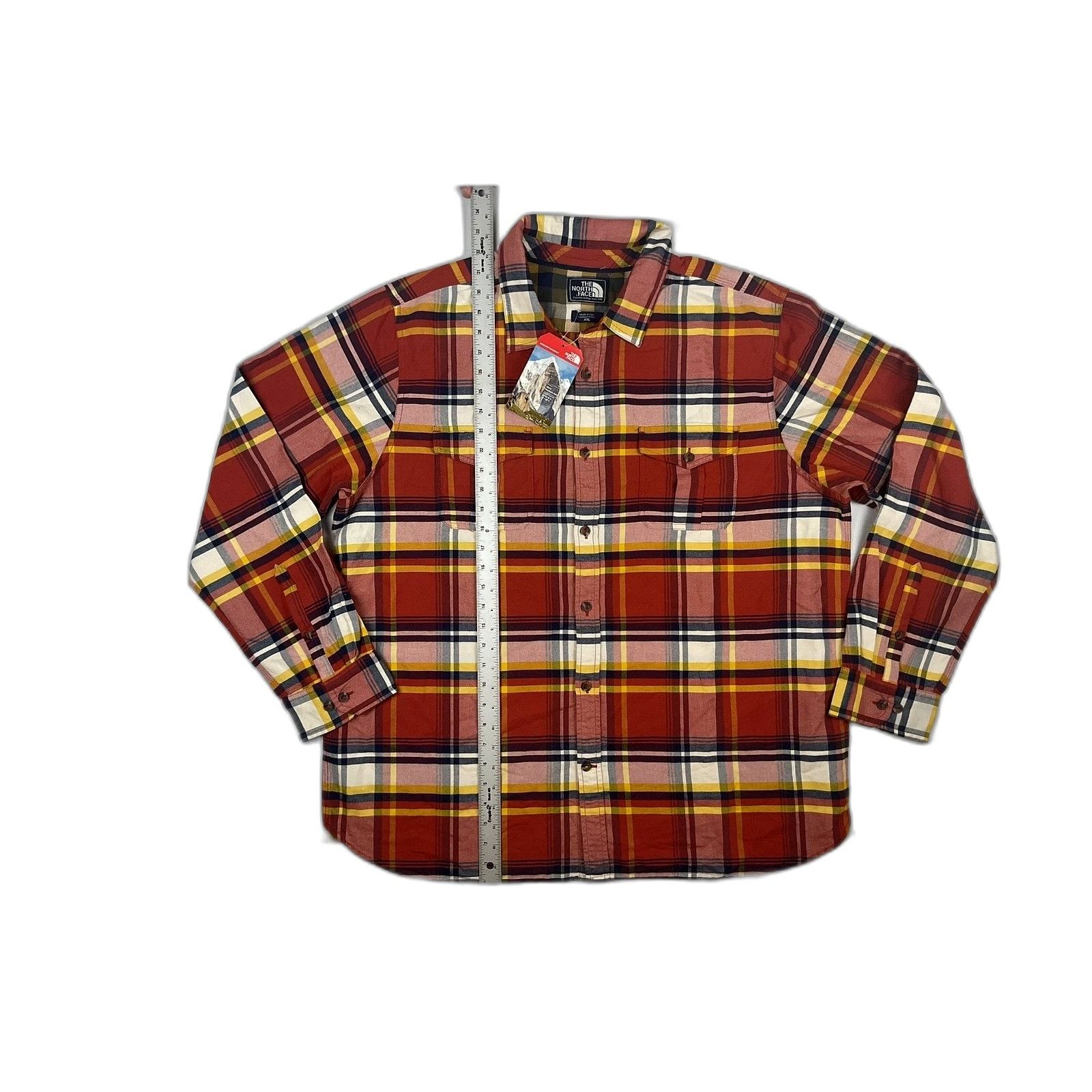 The North Face The North Face NWT Mens Plaid Button Up Shirt NWT Hiking Out Size US XXL / EU 58 / 5 - 6 Thumbnail