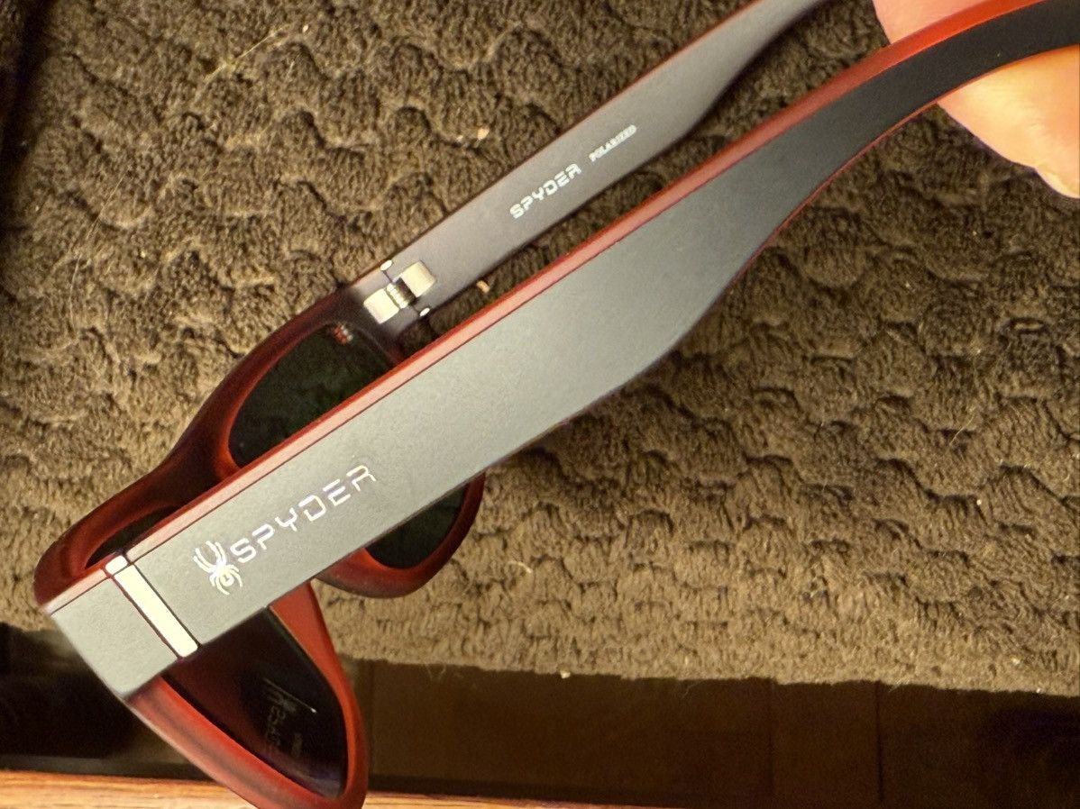 Spyder Spyder “Black Diamond” Polarized red mirror tint NEW! sp6014 Size 46 - 14 Thumbnail