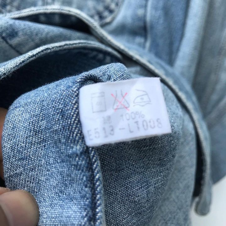 Lee × Vintage Vintage Lee Chore Jacket denim blue jeans Sanforized Coveral Size US L / EU 52-54 / 3 - 7 Thumbnail