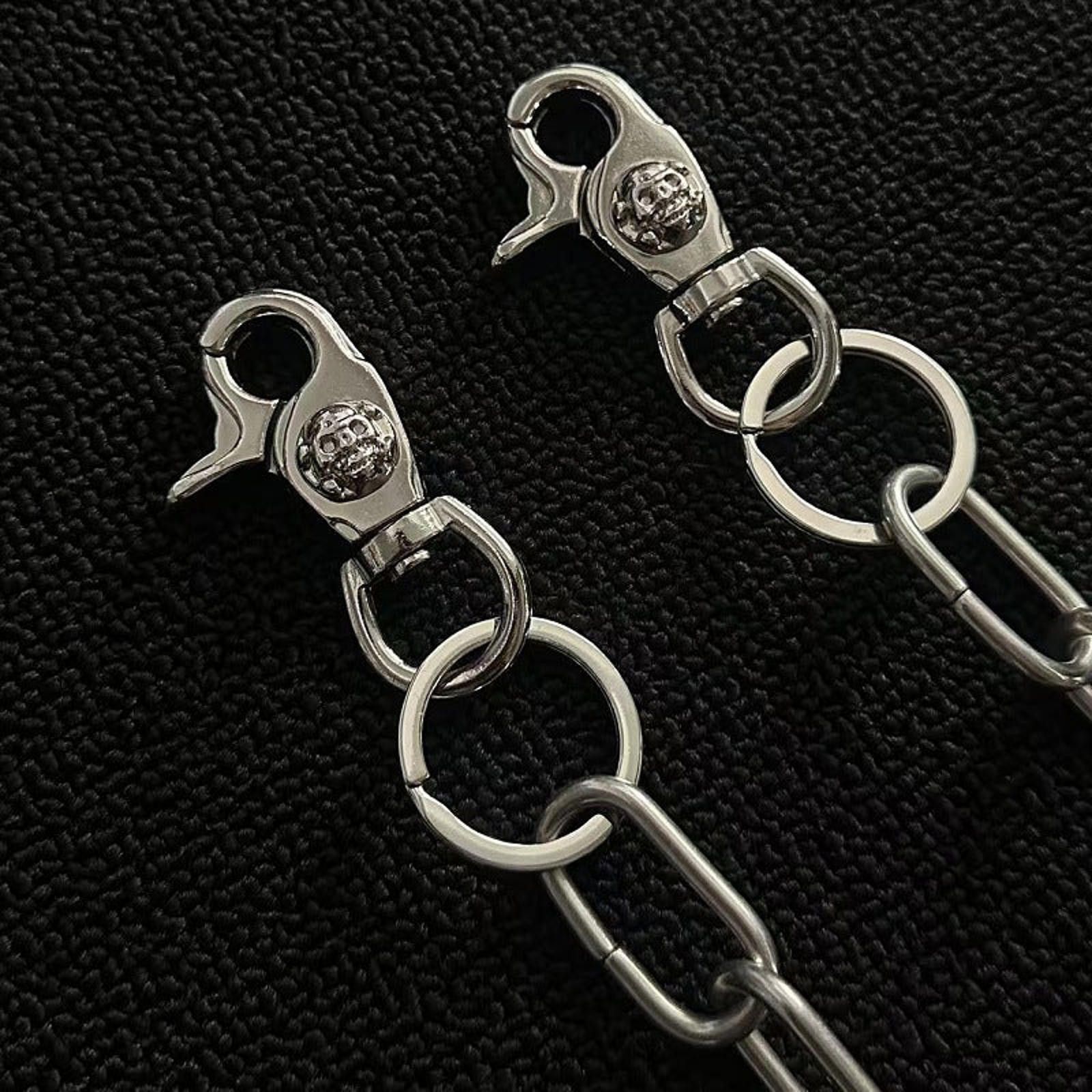 Japanese Brand Silver Chain Link Bracelet with Star Pendant, Modern Jewelry Size ONE SIZE - 3 Thumbnail
