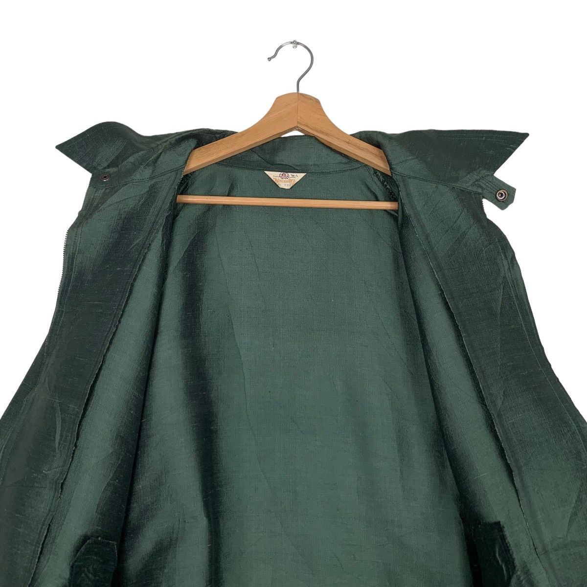 Vintage SHINAWATRA THAI HOUSE Green Casual Jacket #0497-C23 Size US M / EU 48-50 / 2 - 12 Thumbnail