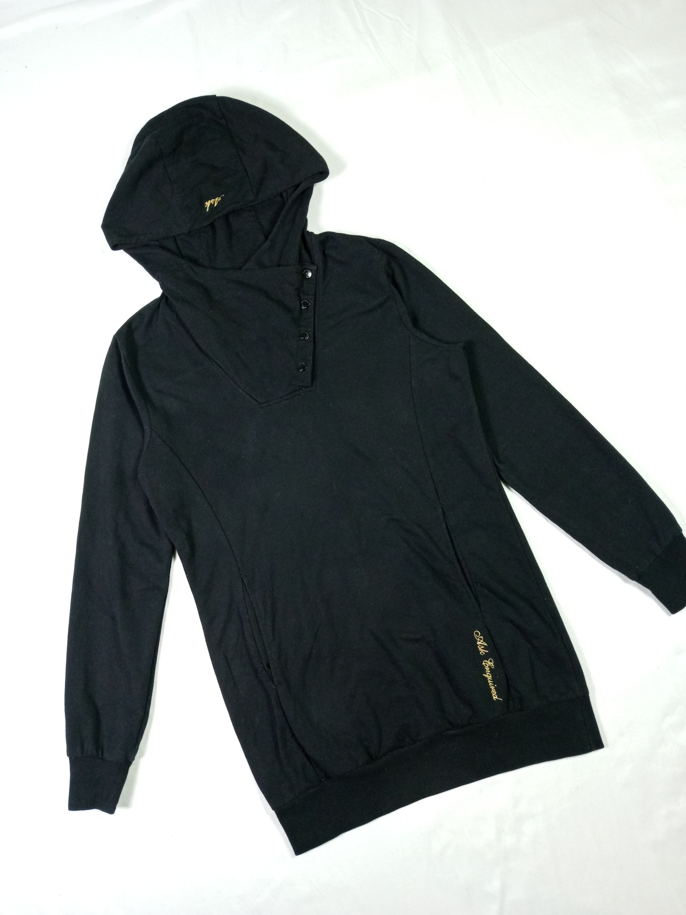 If Six Was Nine Ask Enquired Asymmetrival Rick Owen Style Crazy Hoodie Size US L / EU 52-54 / 3 - 3 Thumbnail