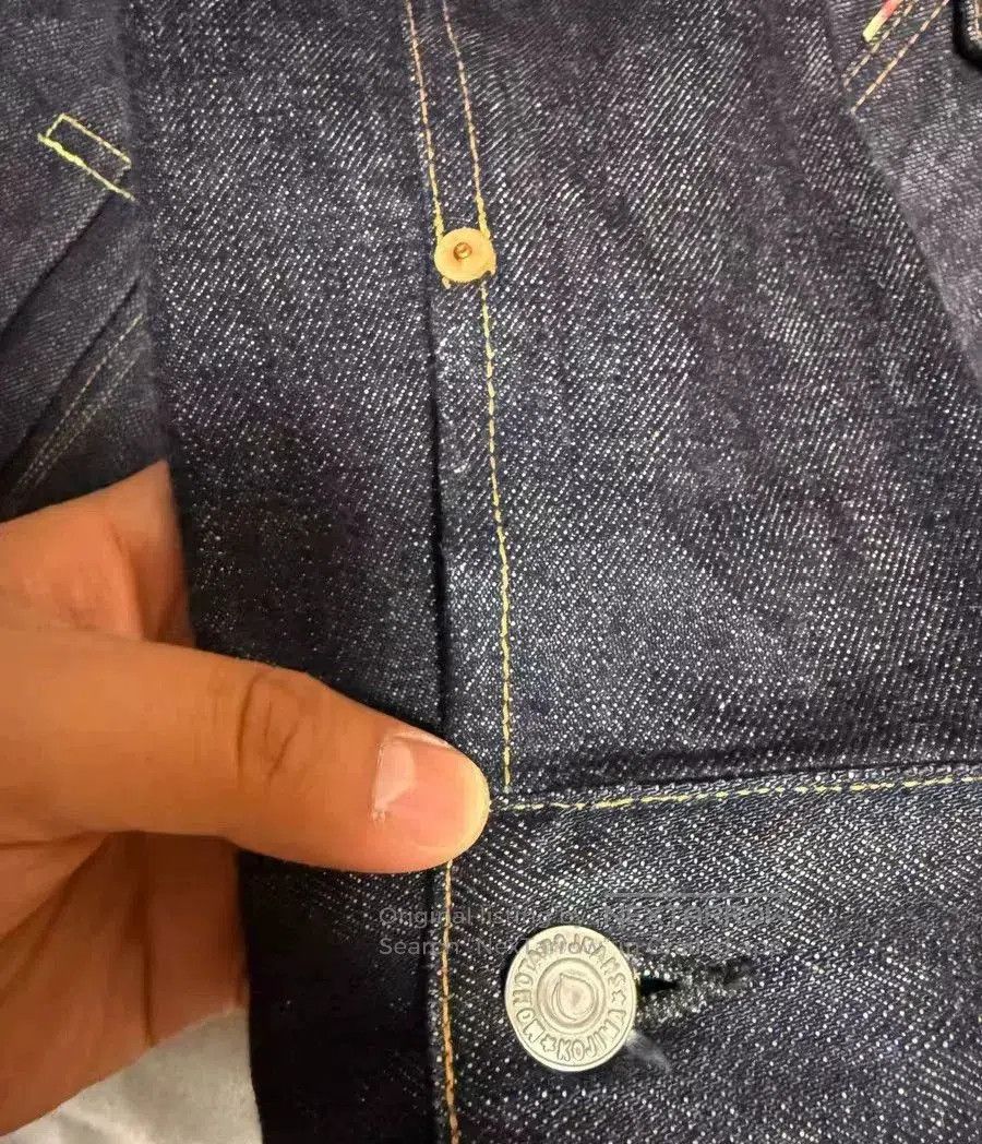 Momotaro Jeans MOMOTARO 1105SP Raw Denim Jacket. Size US XS / EU 42 / 0 - 3 Thumbnail