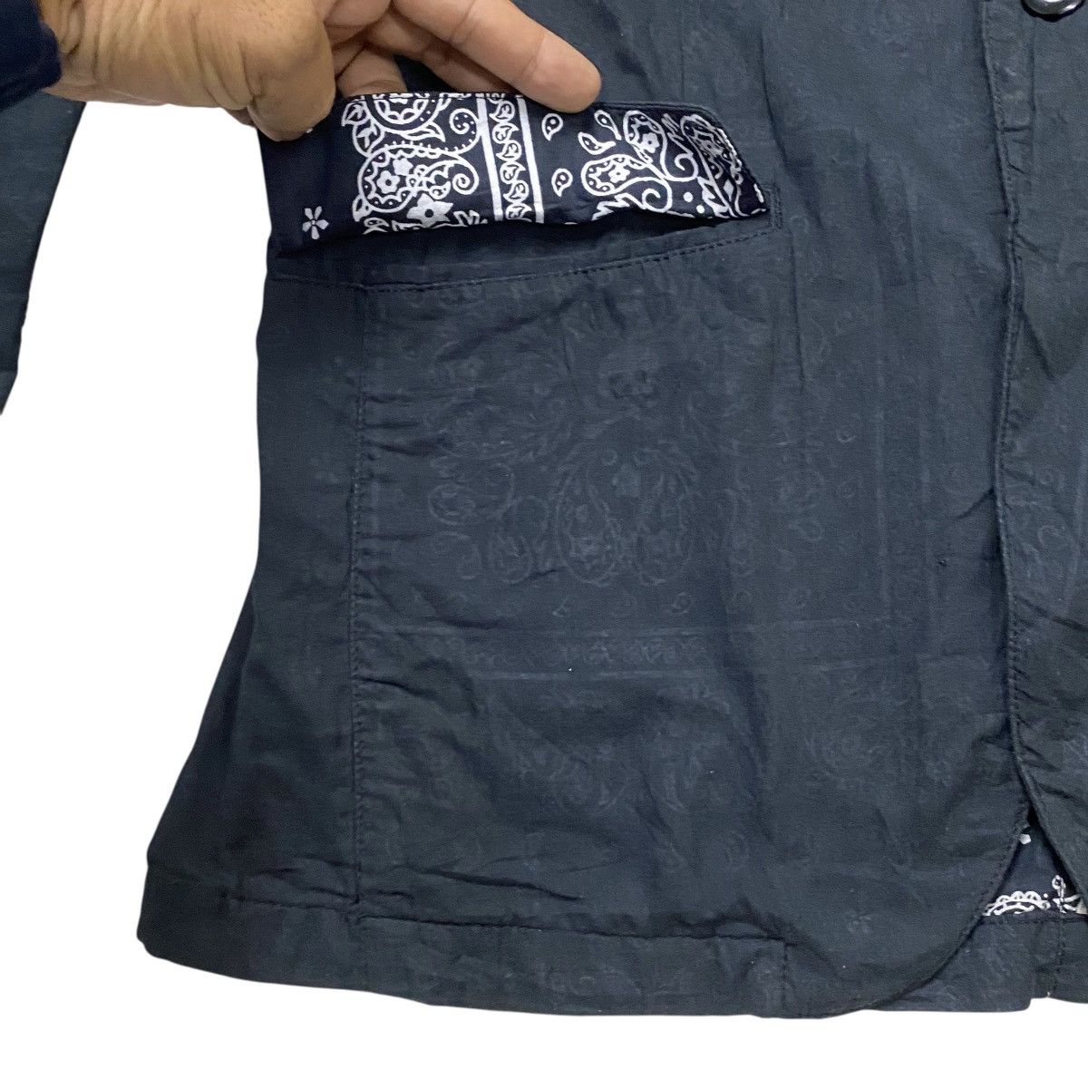 Skull Jeans by an Alchemist Skull bandana monogram blazer coat Size US M / EU 48-50 / 2 - 6 Thumbnail