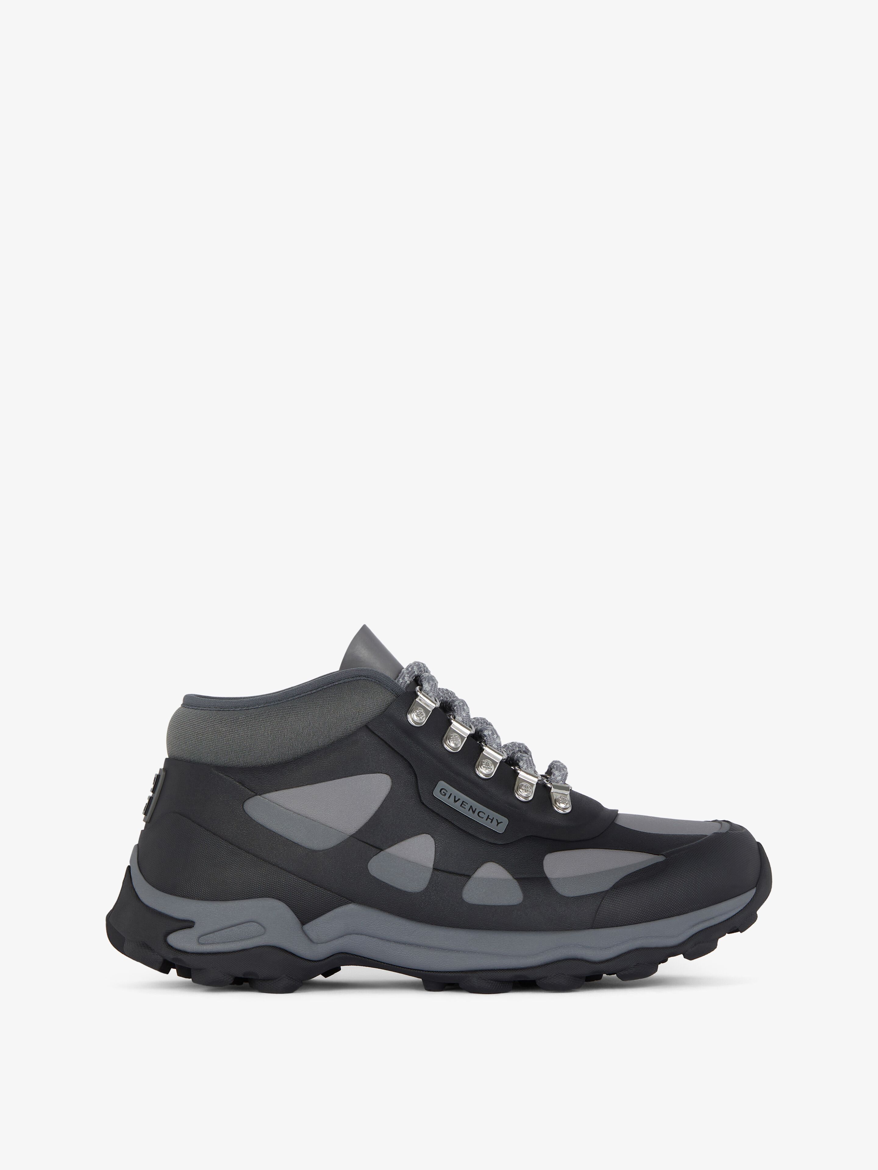Givenchy o1lv12m1025 Bogs Low Lace-Up Hiking Boot in Black Size US 8 / EU 41 - 1 Thumbnail