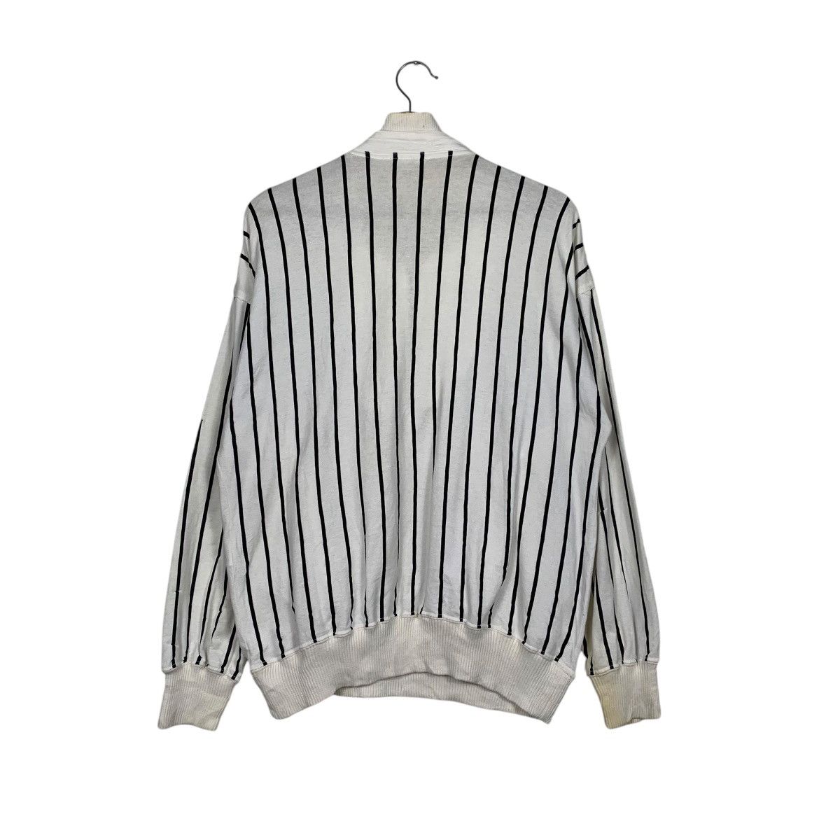 Japanese Brand Japanese Brand Black Pia Stripe Half Zipper Sweater Size US M / EU 48-50 / 2 - 7 Thumbnail