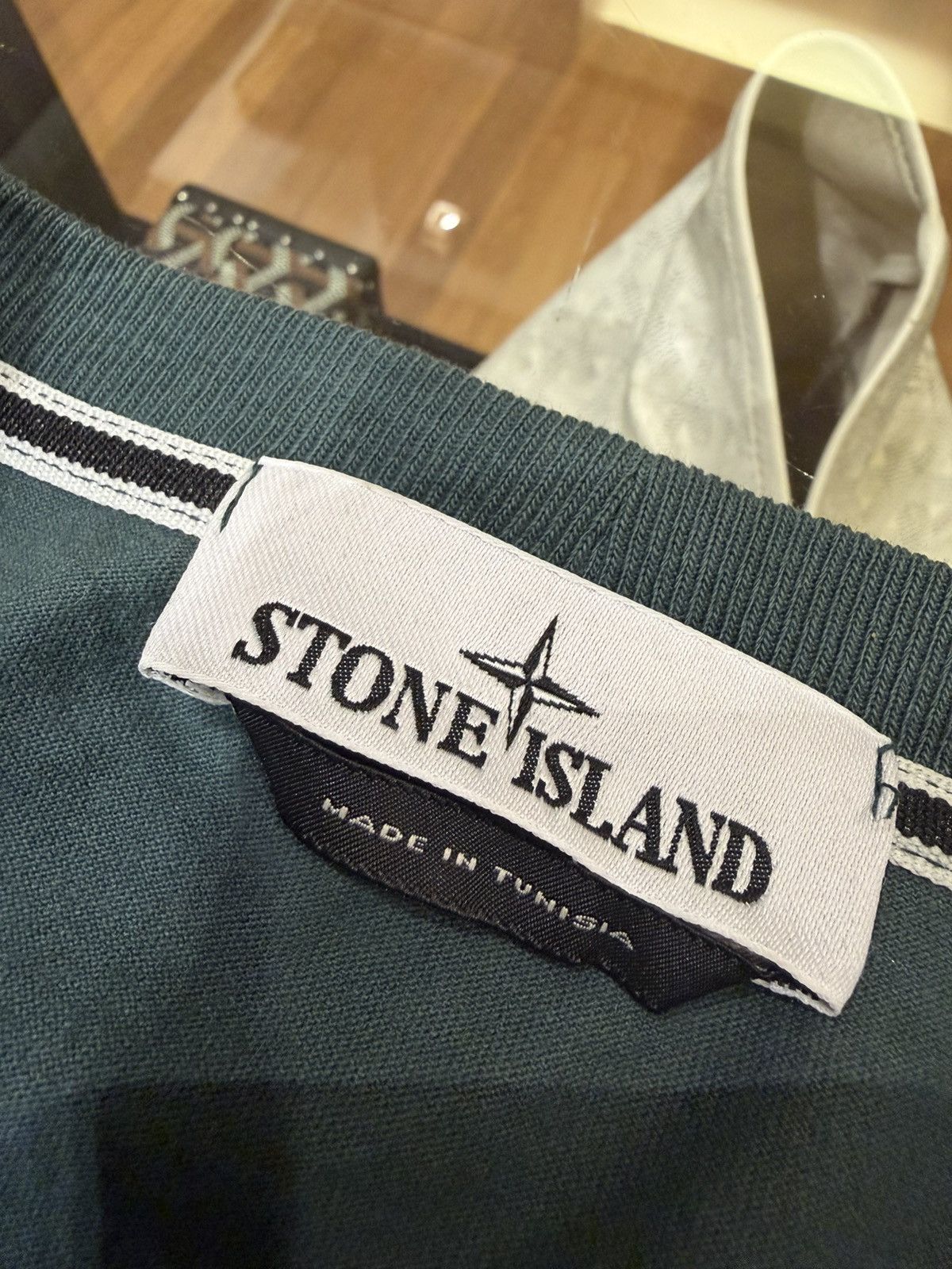 Stone Island Stone Island Compass Stripe Tee Size US XXL / EU 58 / 5 - 3 Thumbnail
