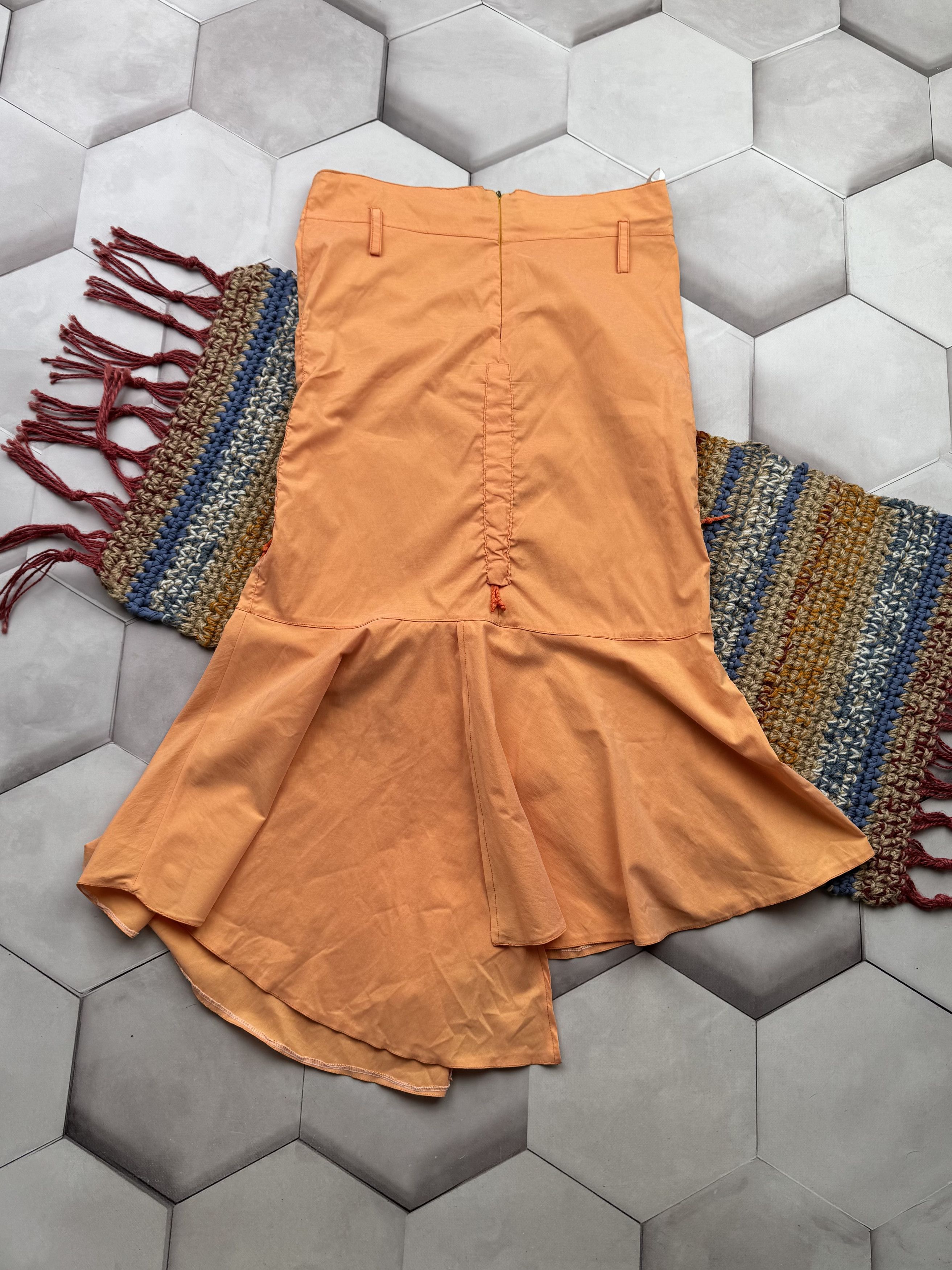 Vintage Vintage Bondage Flare Skirt (E4) Size 29" - 5 Thumbnail