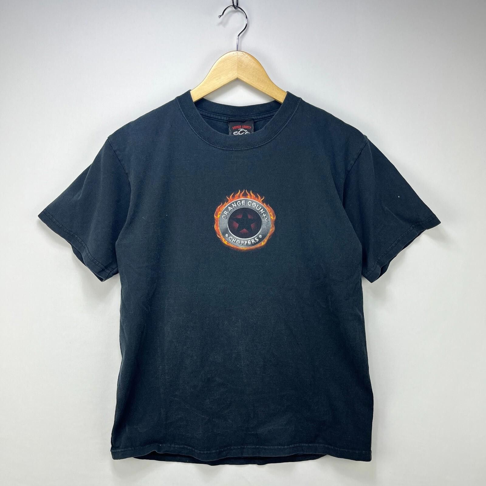 Vintage Vintage Y2K Orange County Choppers Flames T-shirt Medium Size US M / EU 48-50 / 2 - 1 Thumbnail