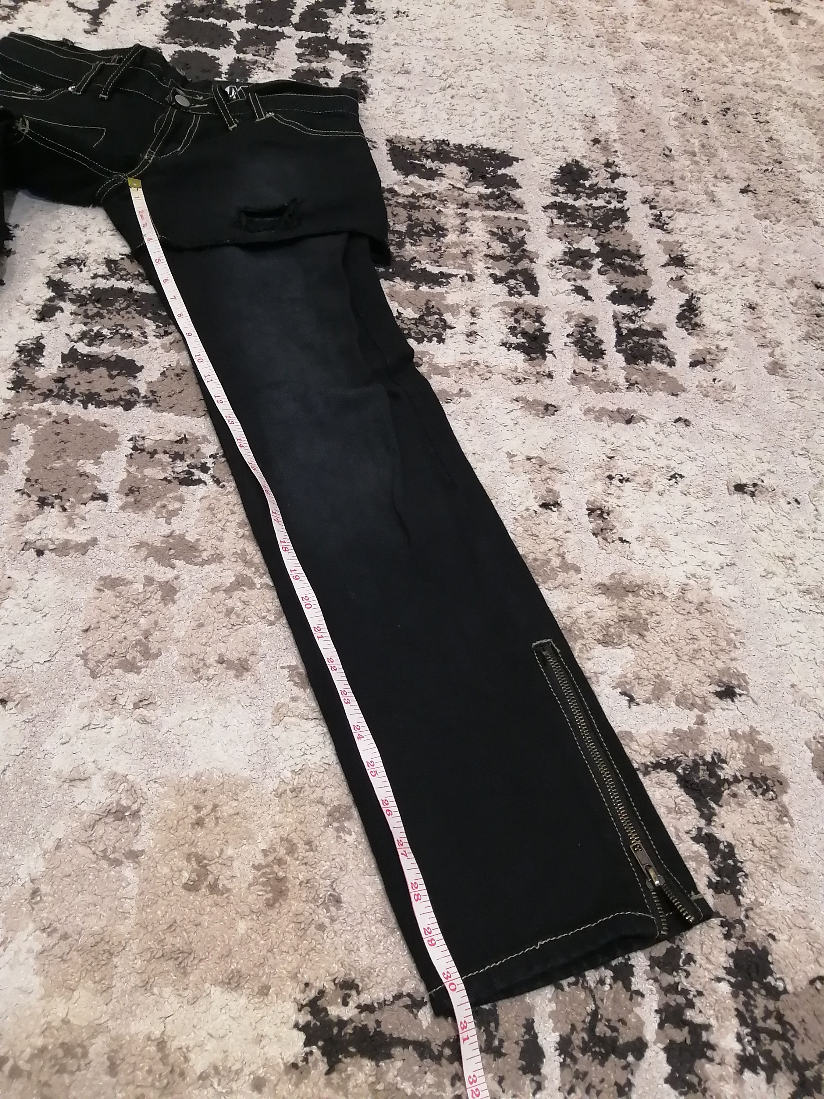 Seditionaries Vintage KMK Japan Double Waist Jeans - Size 1 Size US 33 - 16 Thumbnail