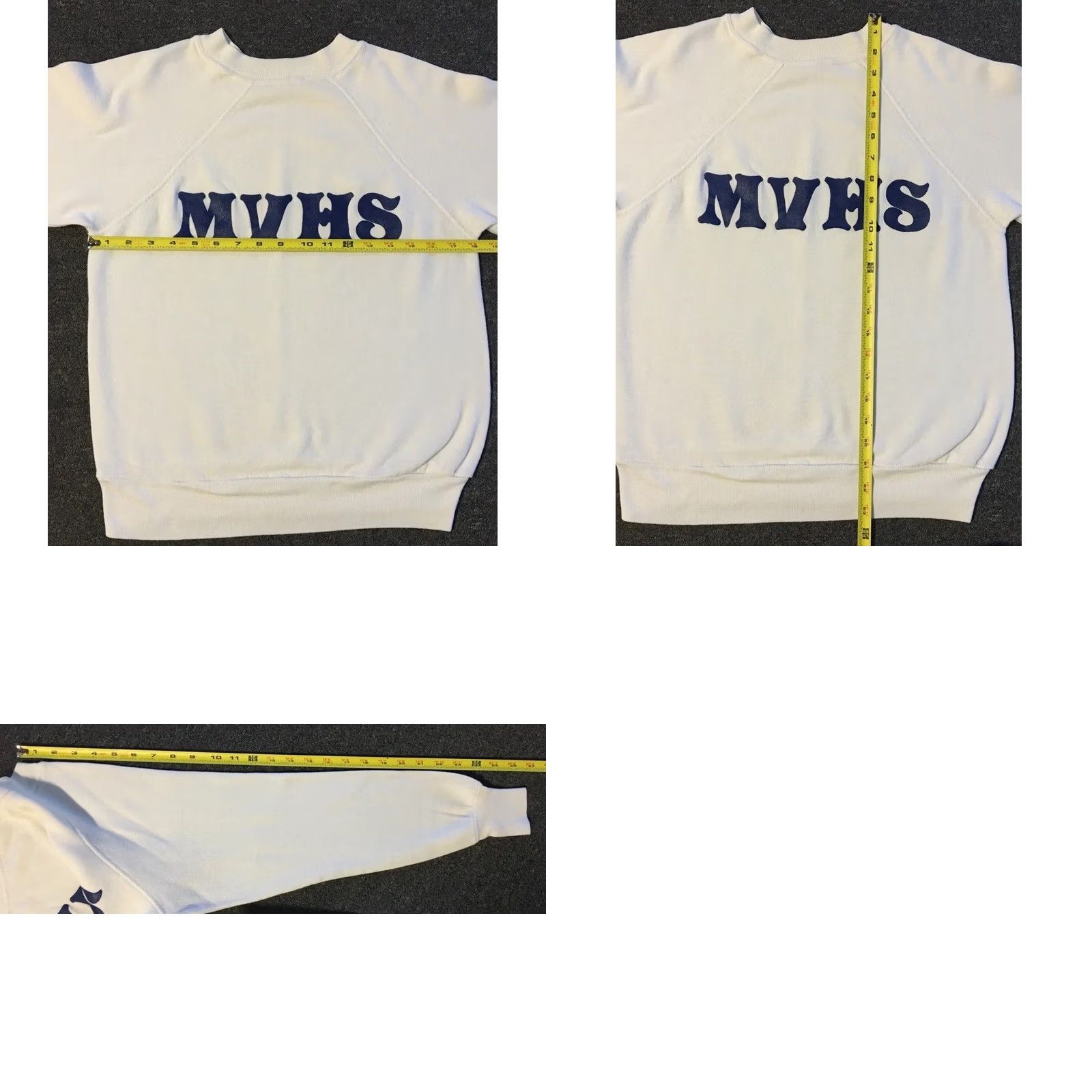 Vintage VINTAGE Moon Valley High School Faded Sweatshirt Hoodie XS White University 80s ASU College Retro Sweatshirt Mens Size US XS / EU 42 / 0 - 9 Thumbnail