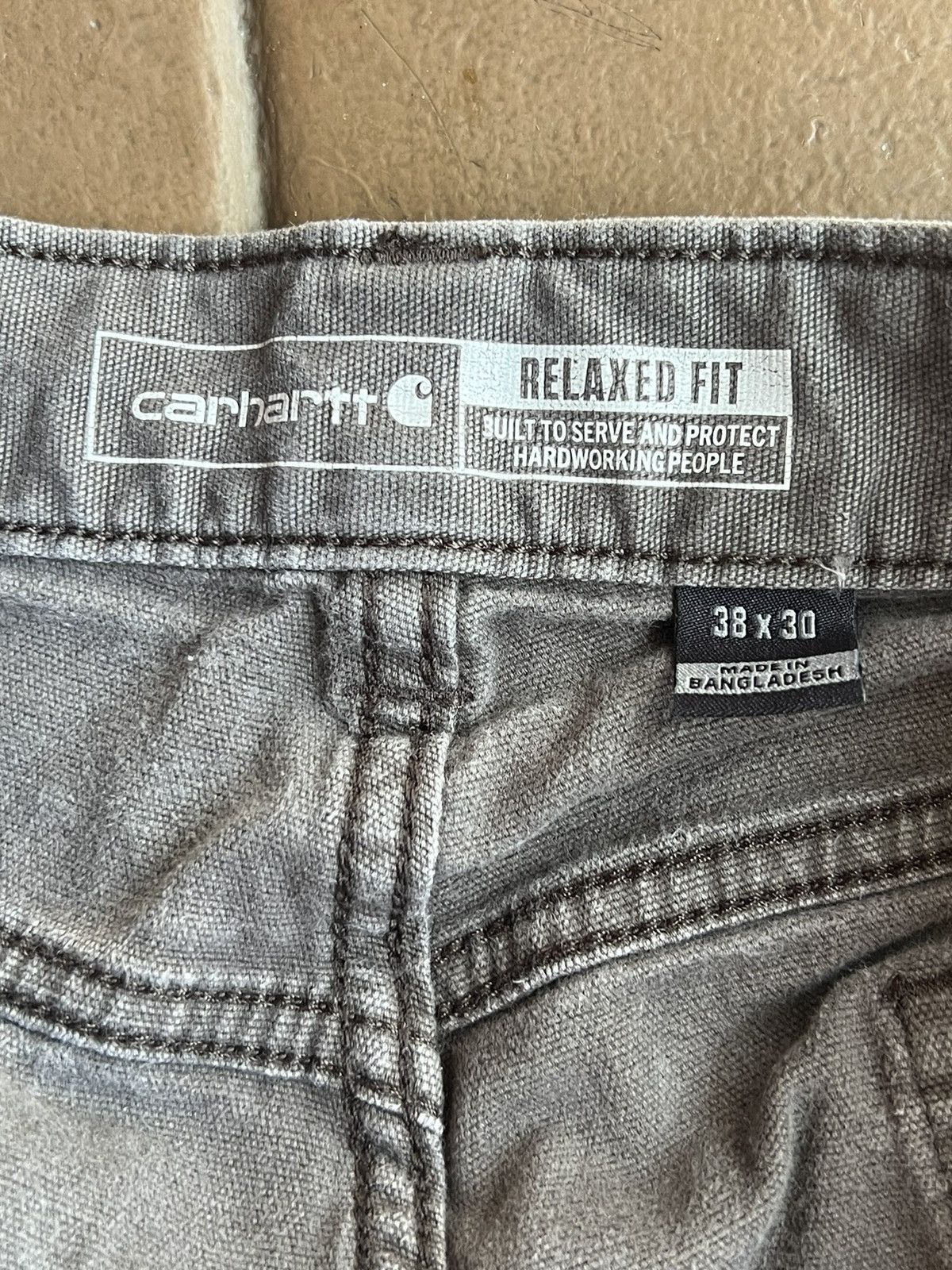 Carhartt Carhartt Dark Grey Work Pants Size US 38 / EU 54 - 4 Thumbnail