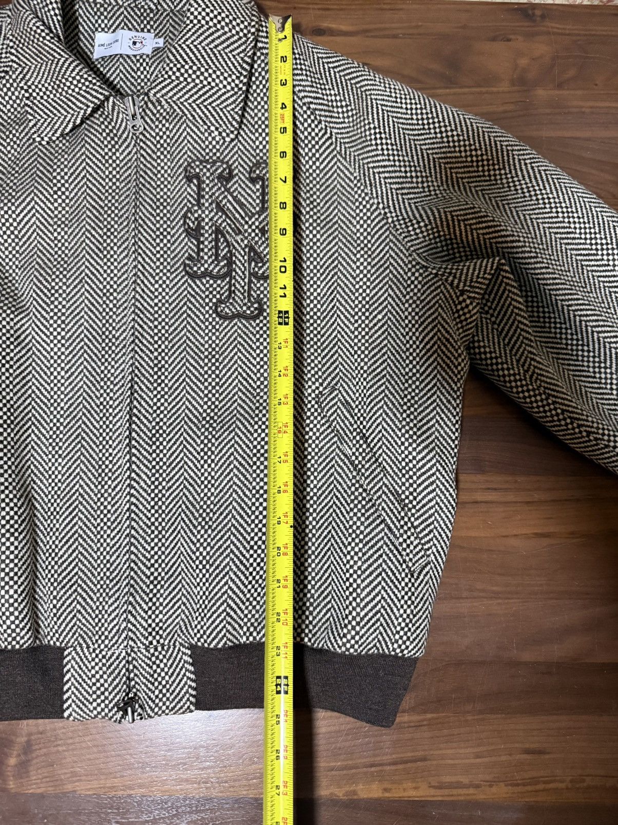 Aime Leon Dore Aime Aimé Leon Dore New York Mets Wool Varsity Jacket Brown Size US XL / EU 56 / 4 - 8 Thumbnail