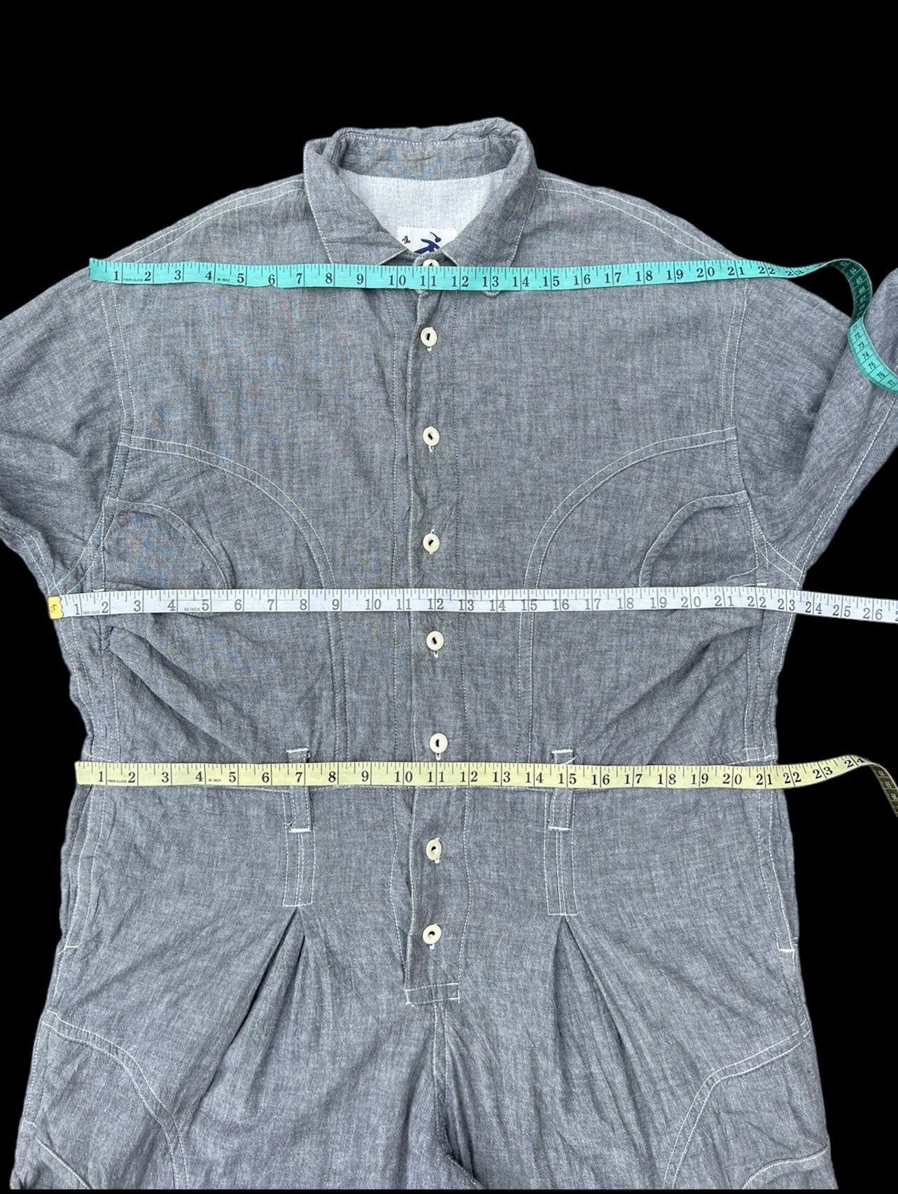 Issey Miyake Archive 80s Issey Miyake Baggy Tactical Jumpsuit Coverall Size US 34 / EU 50 - 3 Thumbnail