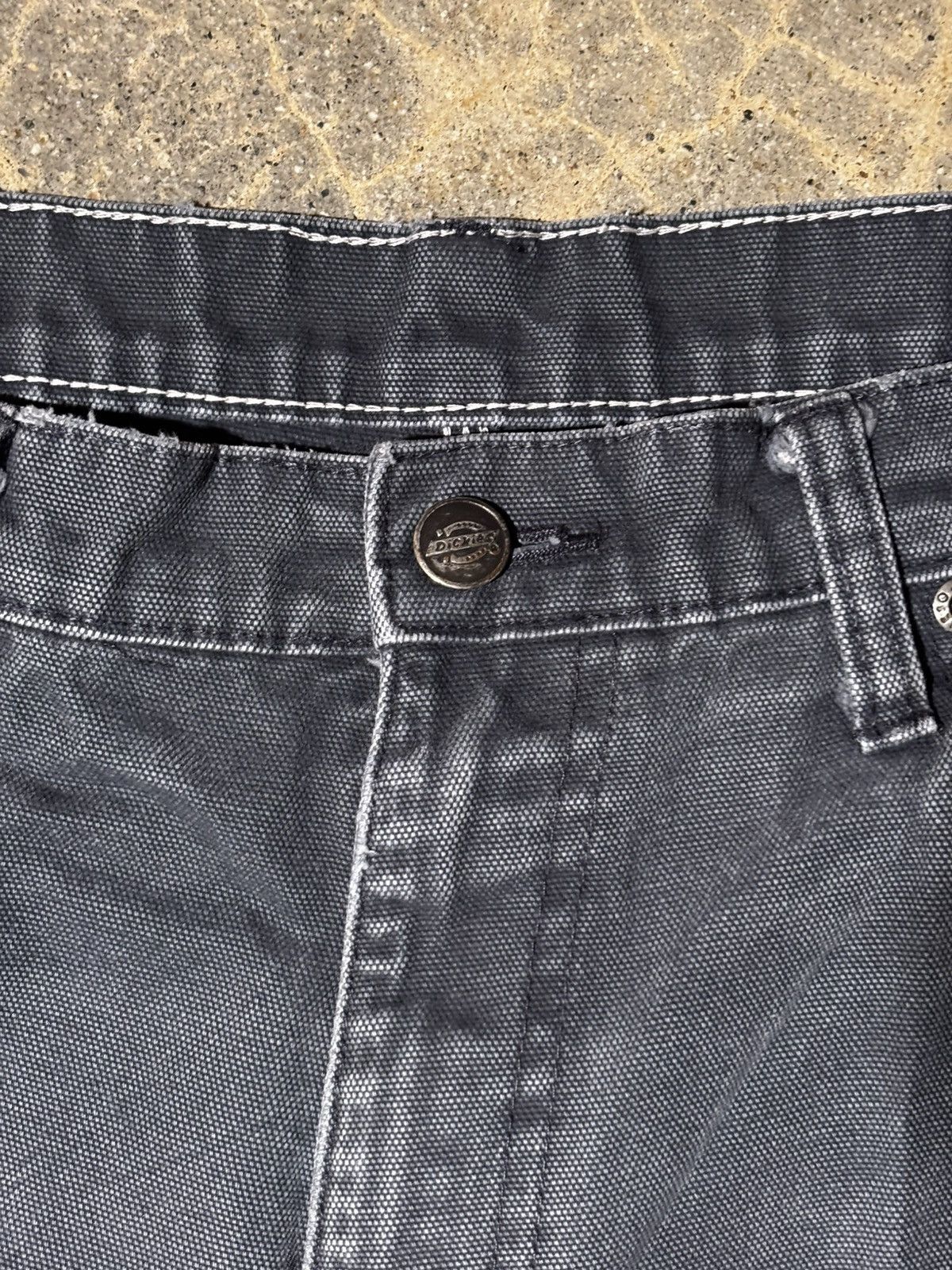 Dickies Faded Blue/Black Dickies Work Pants Size US 34 / EU 50 - 4 Thumbnail