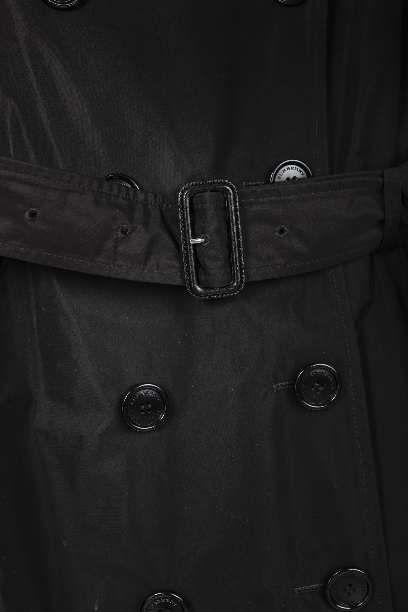 Burberry Burberry Kensington Taffeta Double-Breasted Trench Coat Size XS / US 0-2 / IT 36-38 - 8 Thumbnail