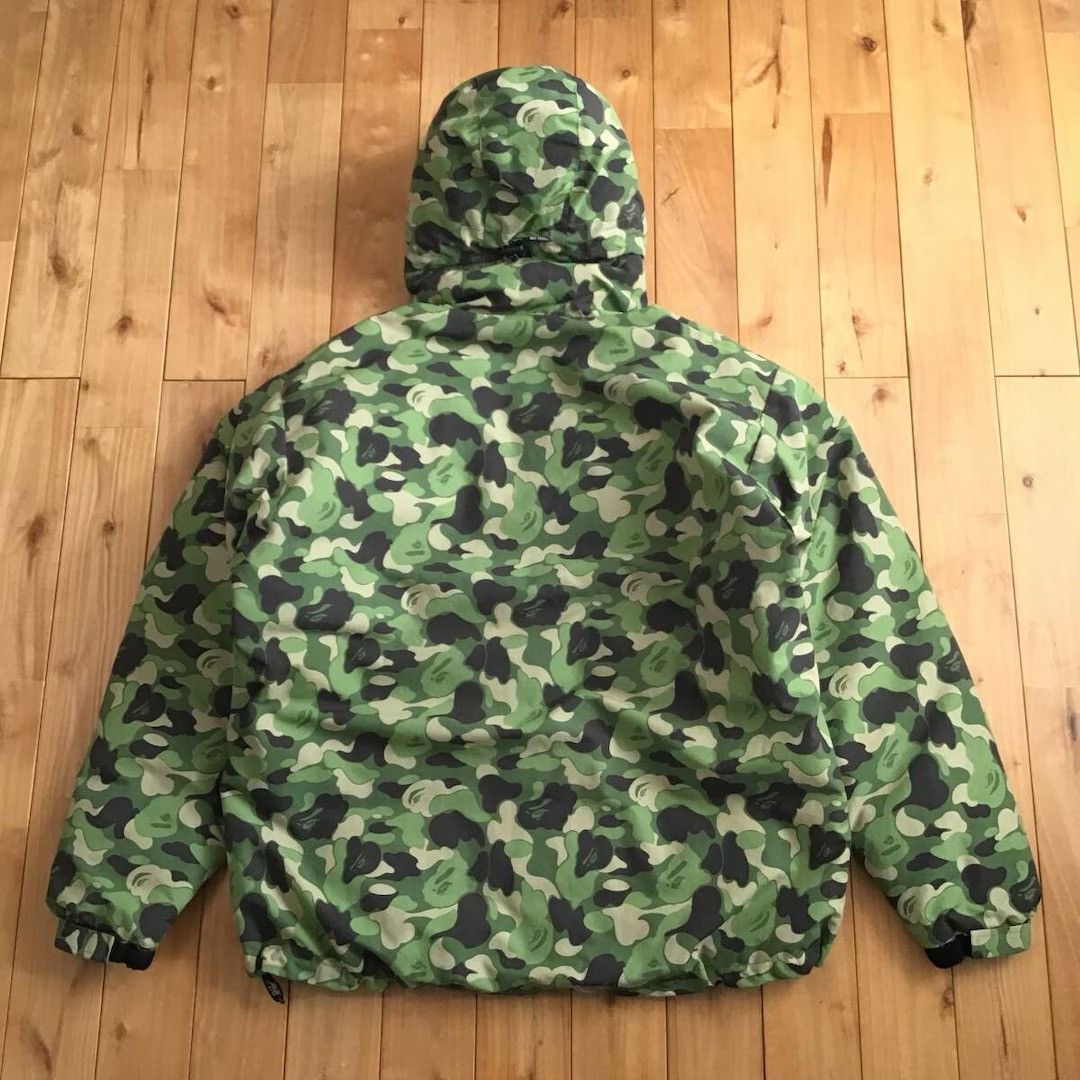 Bape 🔥Vintage🔥 BAPE ABC CAMO GREEN Puffer Down Jacket APE NIGO Size US L / EU 52-54 / 3 - 3 Thumbnail