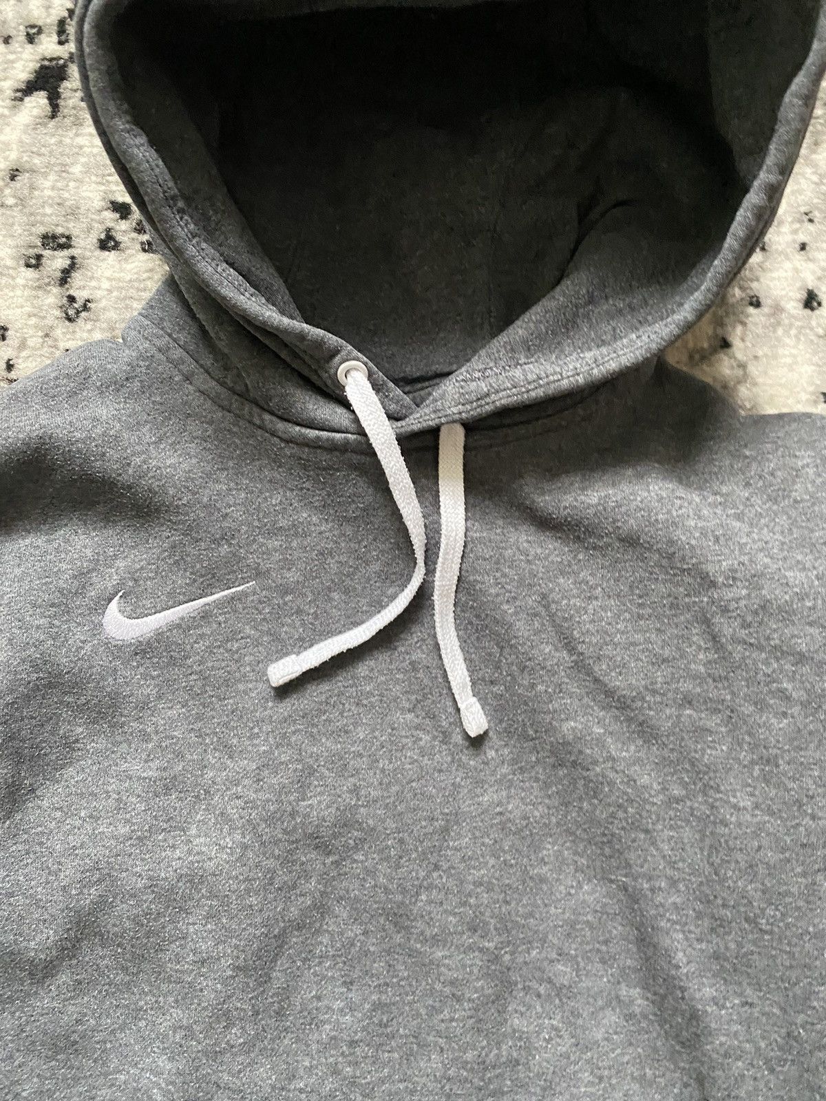 Nike × Vintage Nike Vintage Hoodie Boxy Streetwear Y2k Small Logo Drill Size US S / EU 44-46 / 1 - 6 Thumbnail